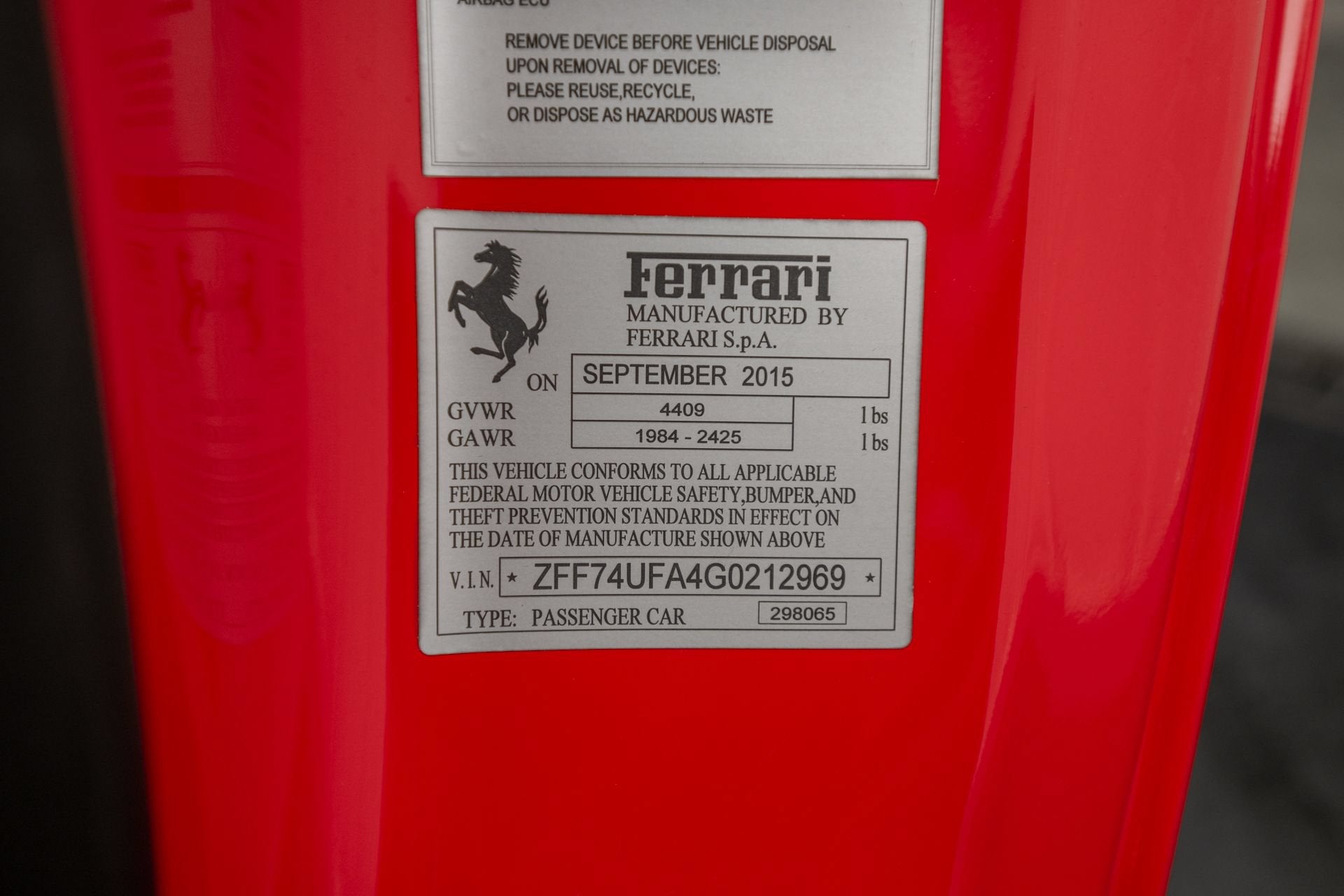 2016 Ferrari F12berlinetta Base - Photo 51