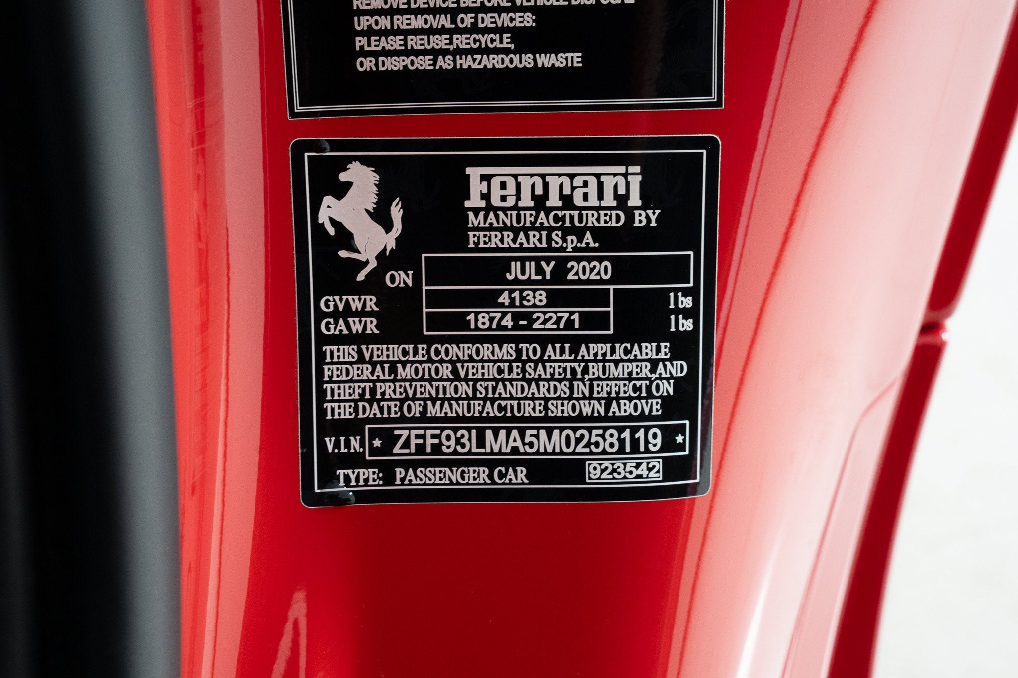 Ferrari F8 Spider, photo 41