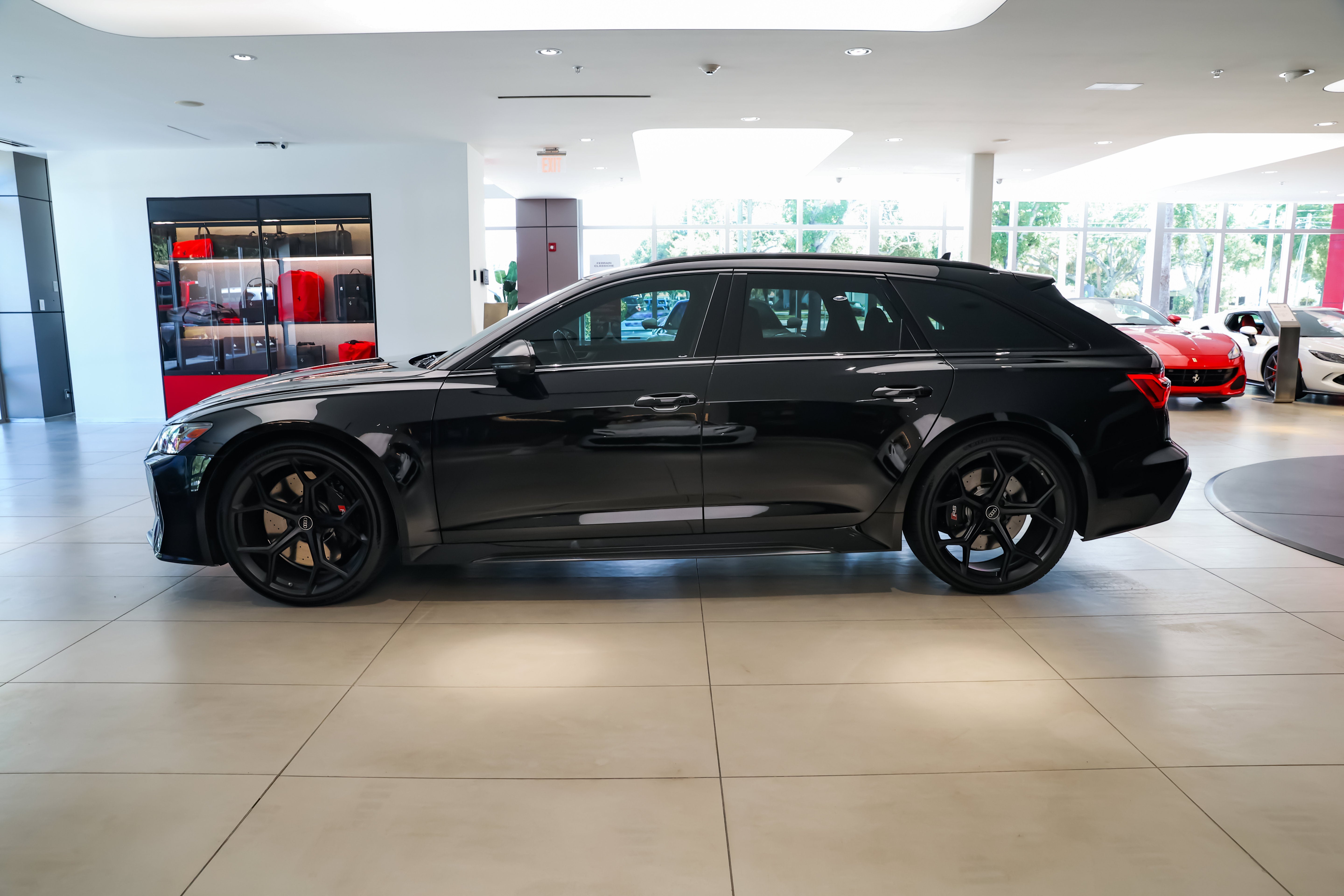 Used 2024 Mythos Black Metallic Audi performance image 2