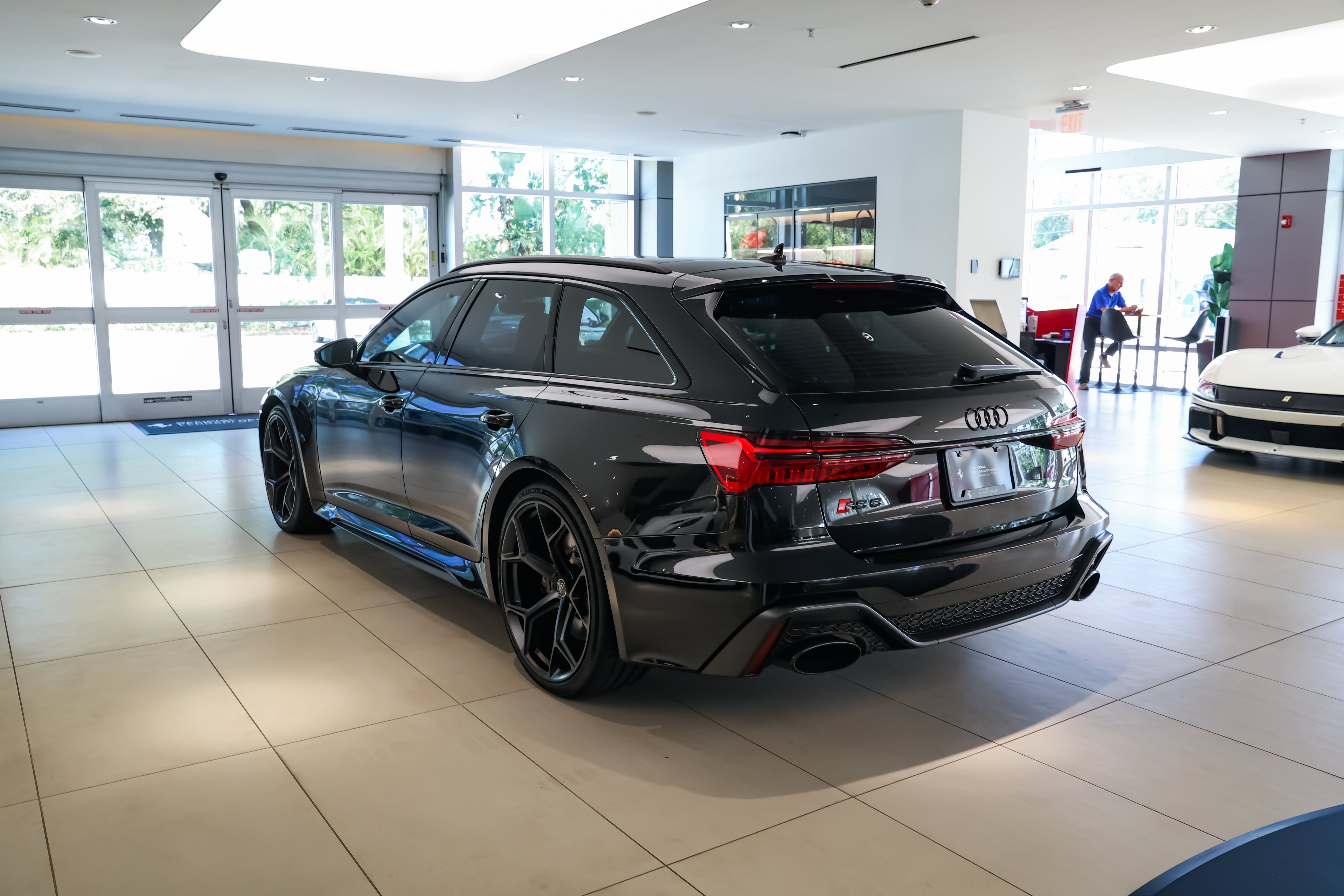 Used 2024 Mythos Black Metallic Audi performance image 3