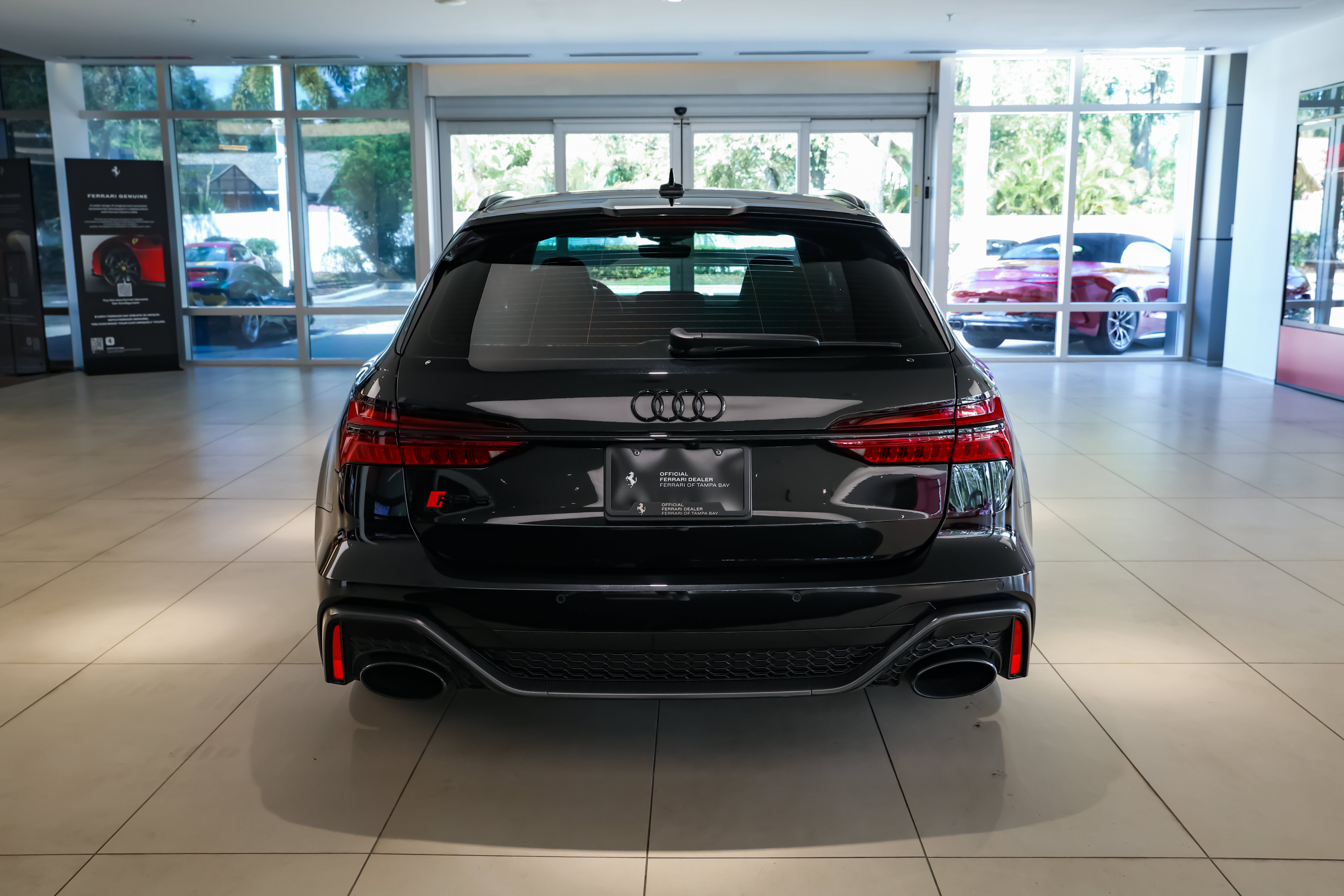 Used 2024 Mythos Black Metallic Audi performance image 4