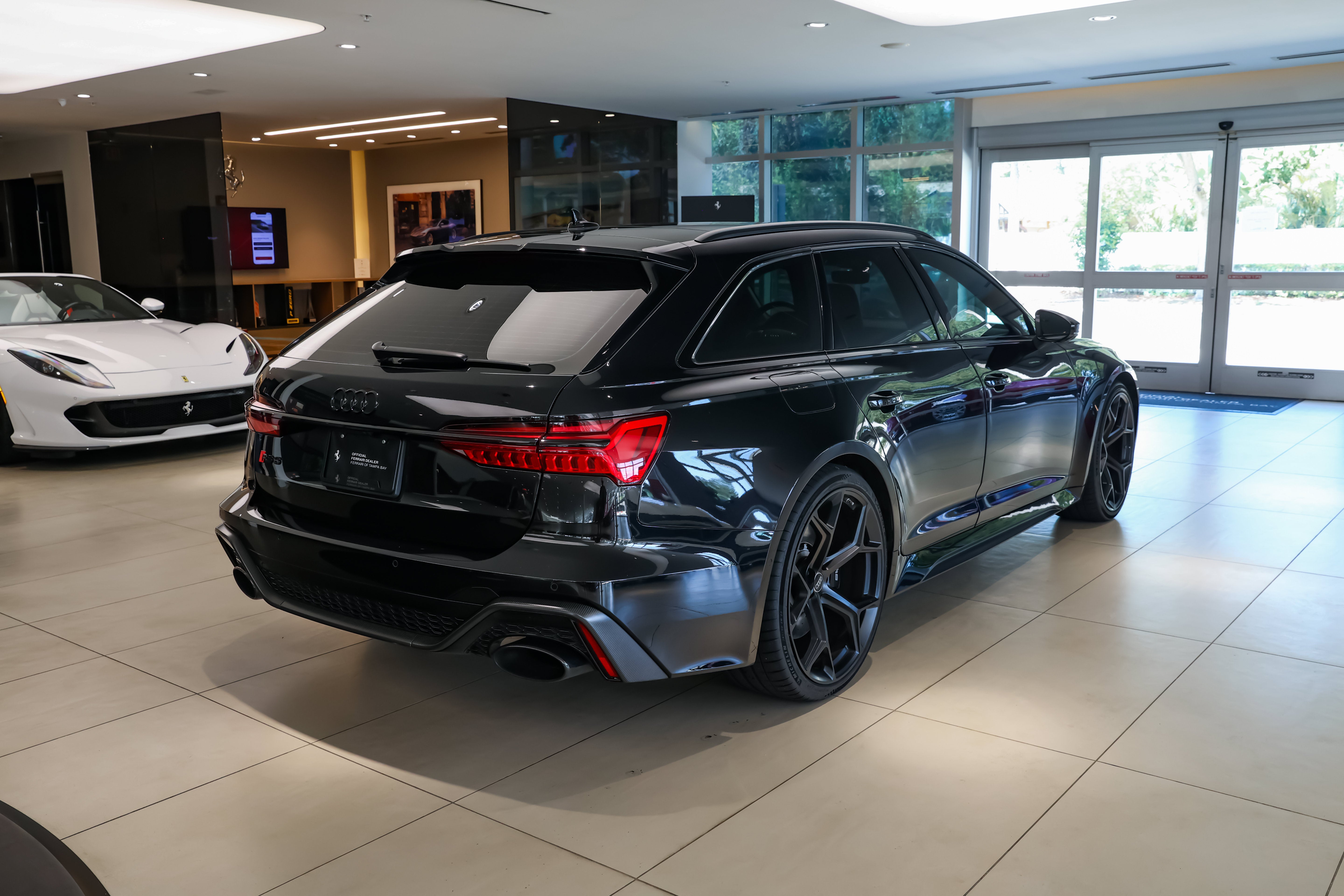 Used 2024 Mythos Black Metallic Audi performance image 5