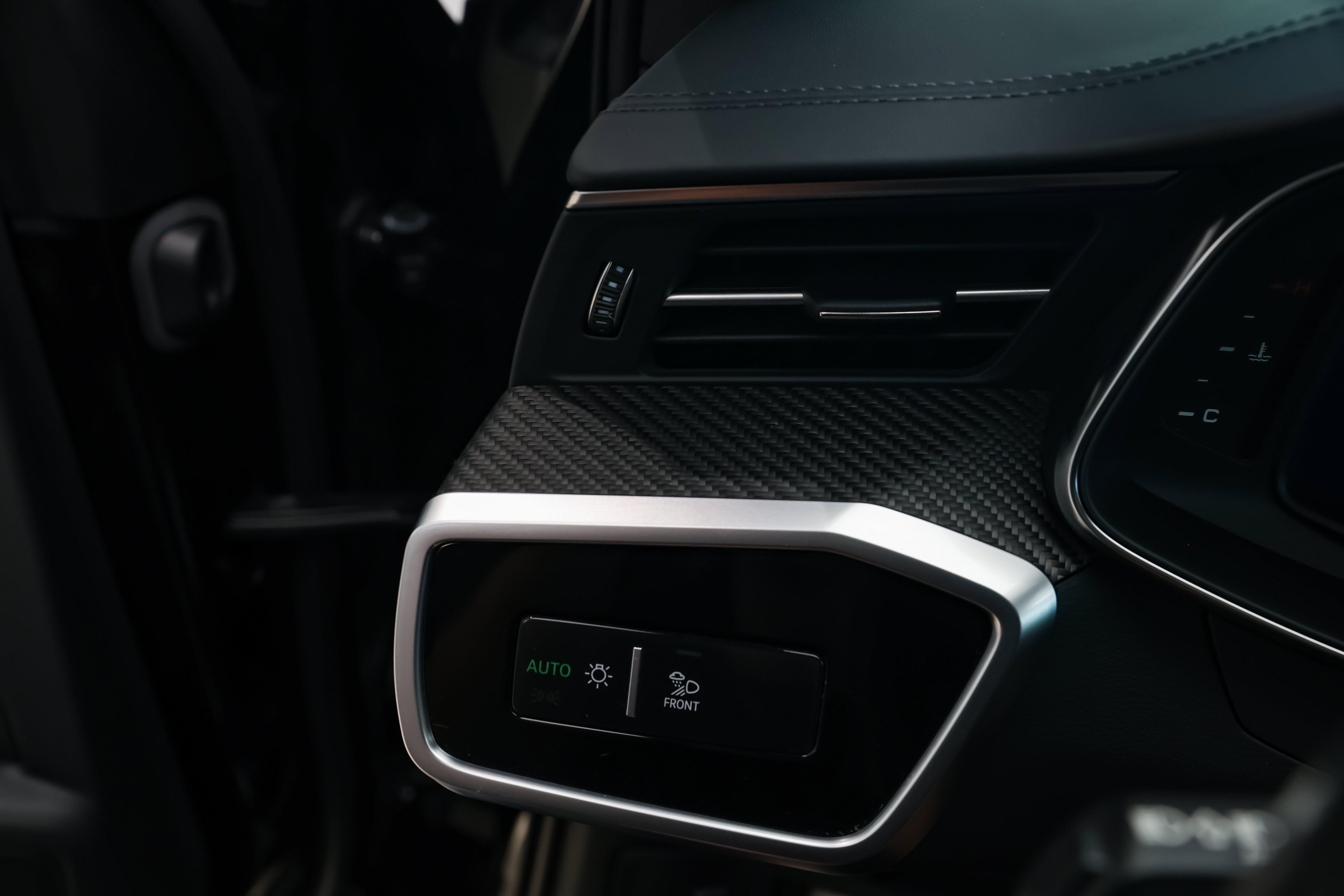 Used 2024 Mythos Black Metallic Audi performance image 14