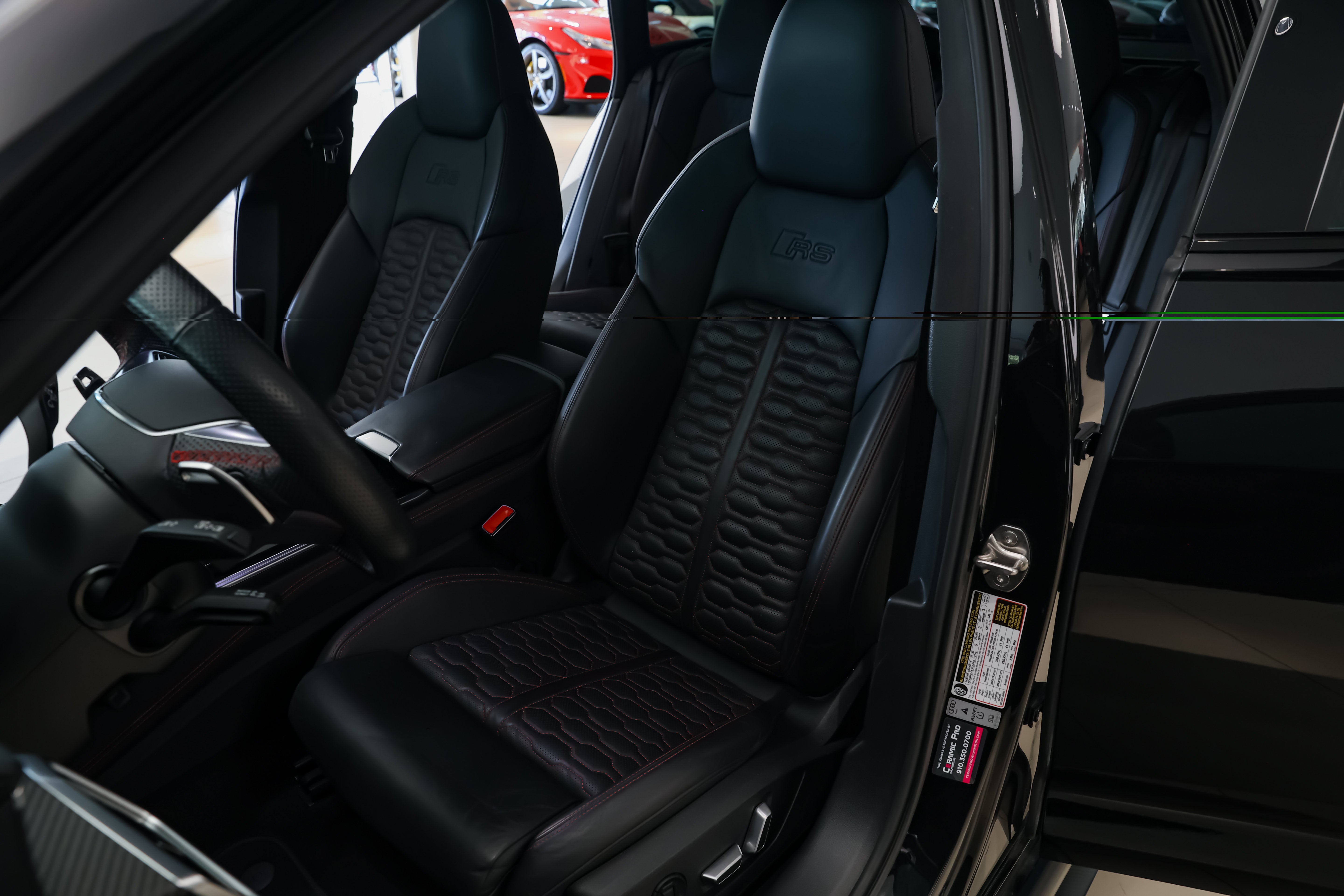 Used 2024 Mythos Black Metallic Audi performance image 16