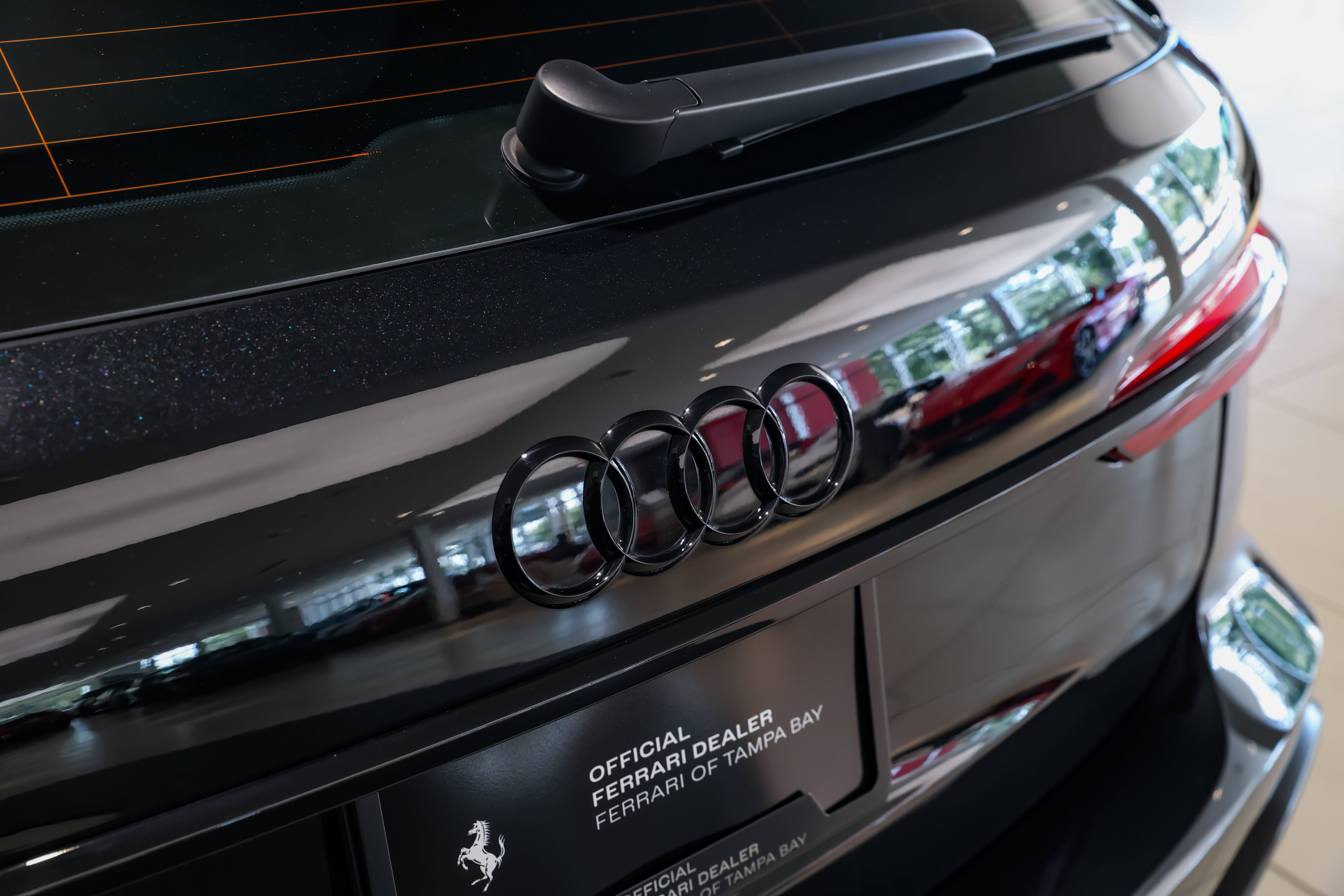 Used 2024 Mythos Black Metallic Audi performance image 27