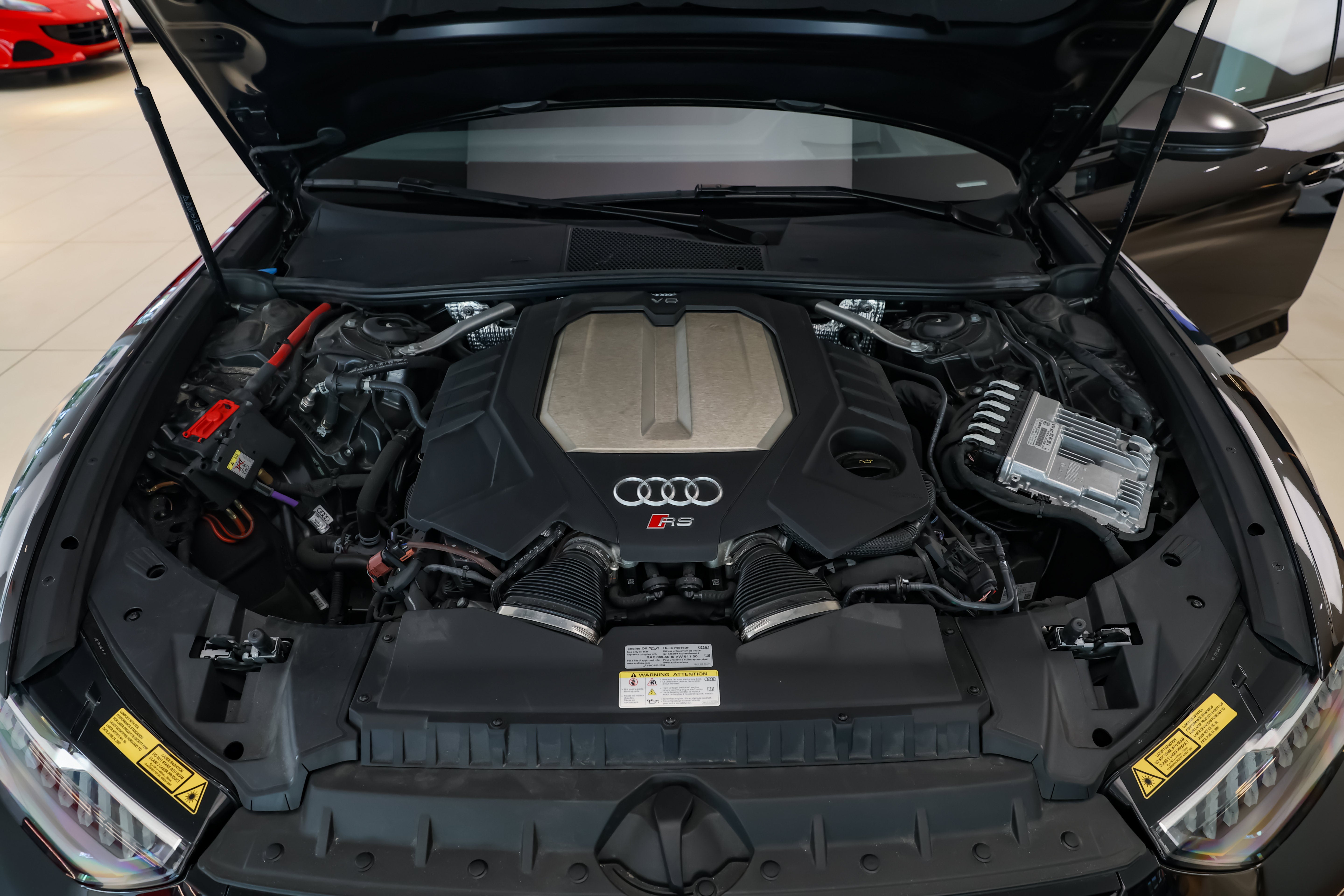 Used 2024 Mythos Black Metallic Audi performance image 36