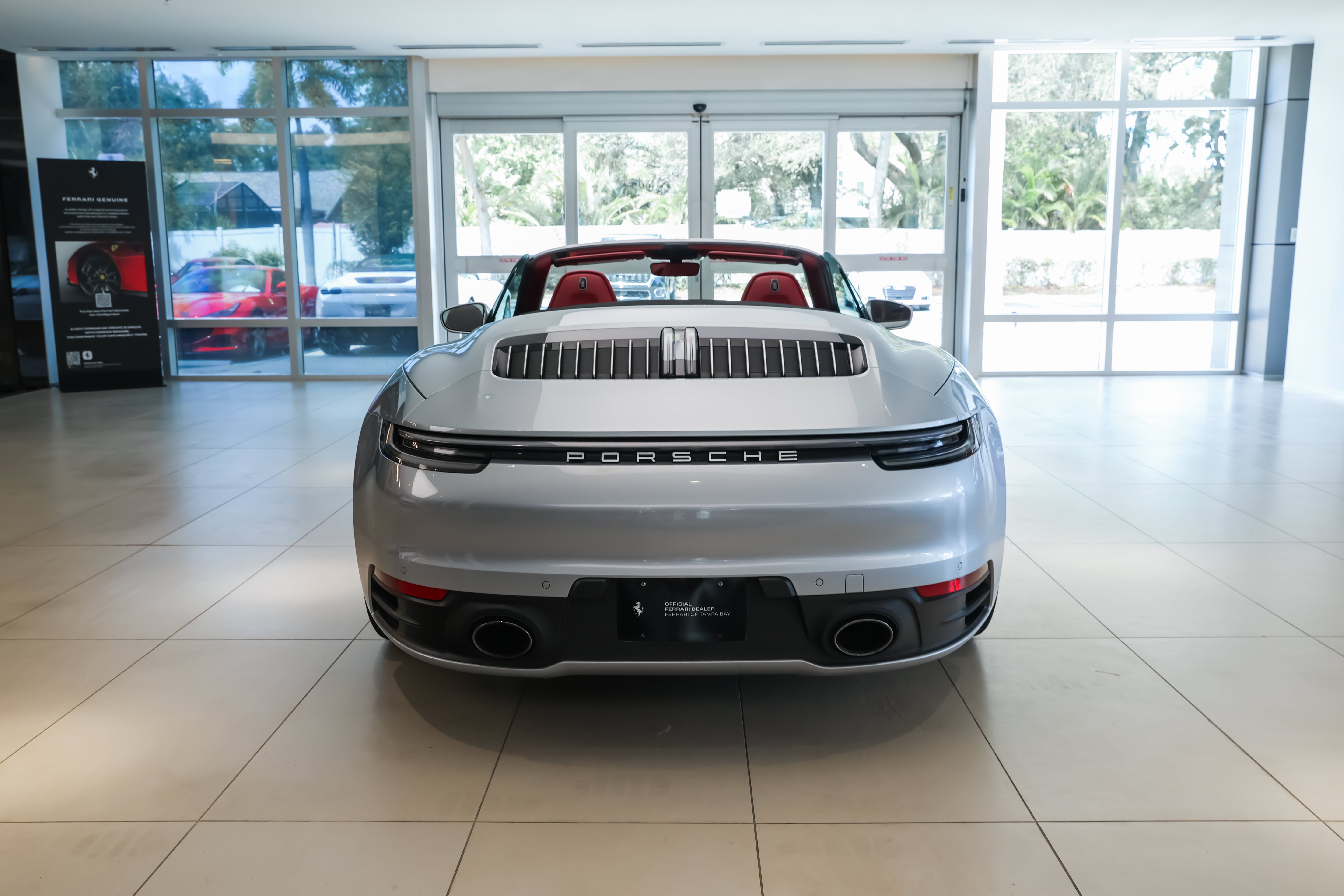Used 2022 Dolomite Silver Metallic Porsche Carrera 4 image 4