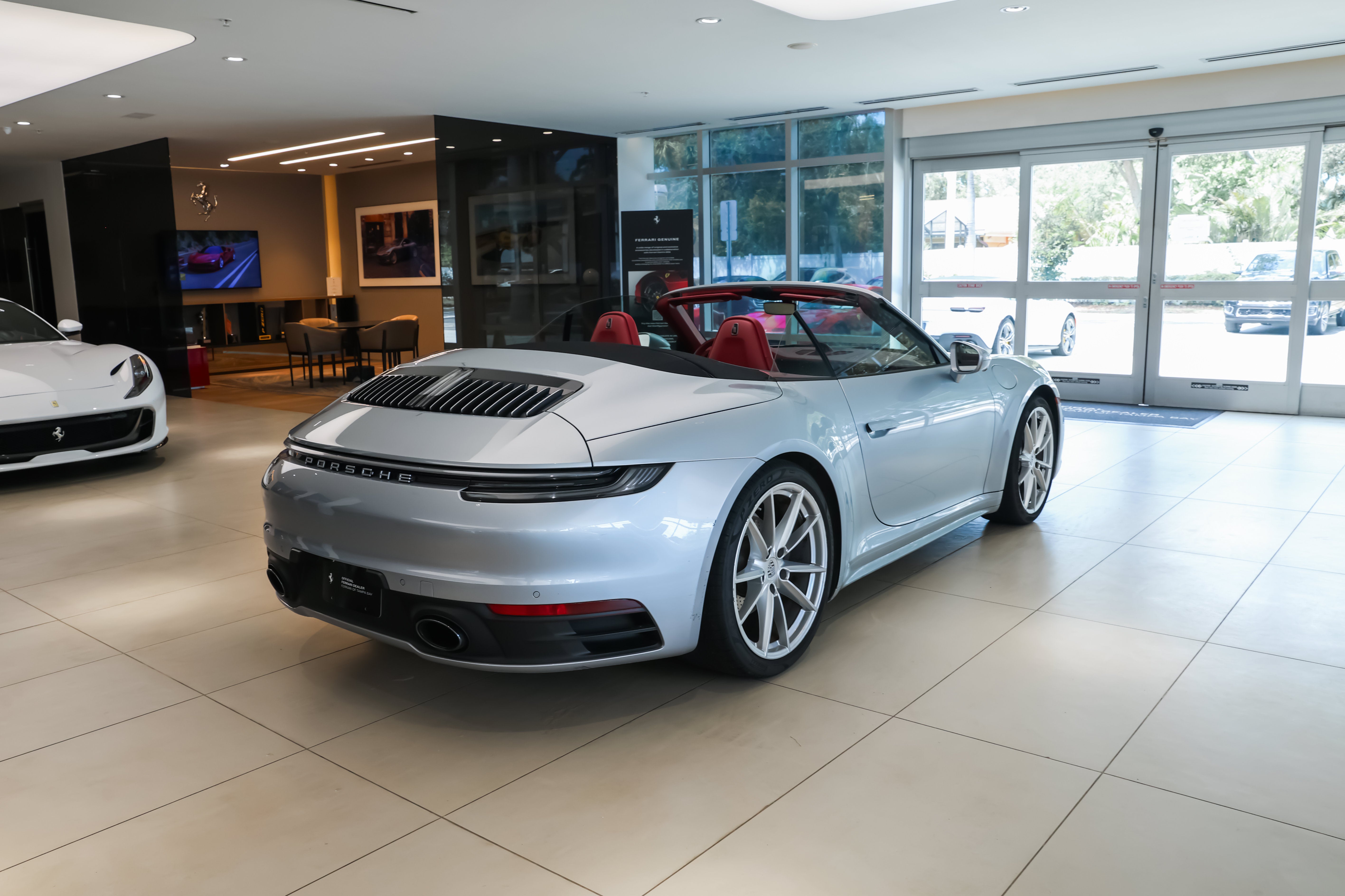 Used 2022 Dolomite Silver Metallic Porsche Carrera 4 image 5