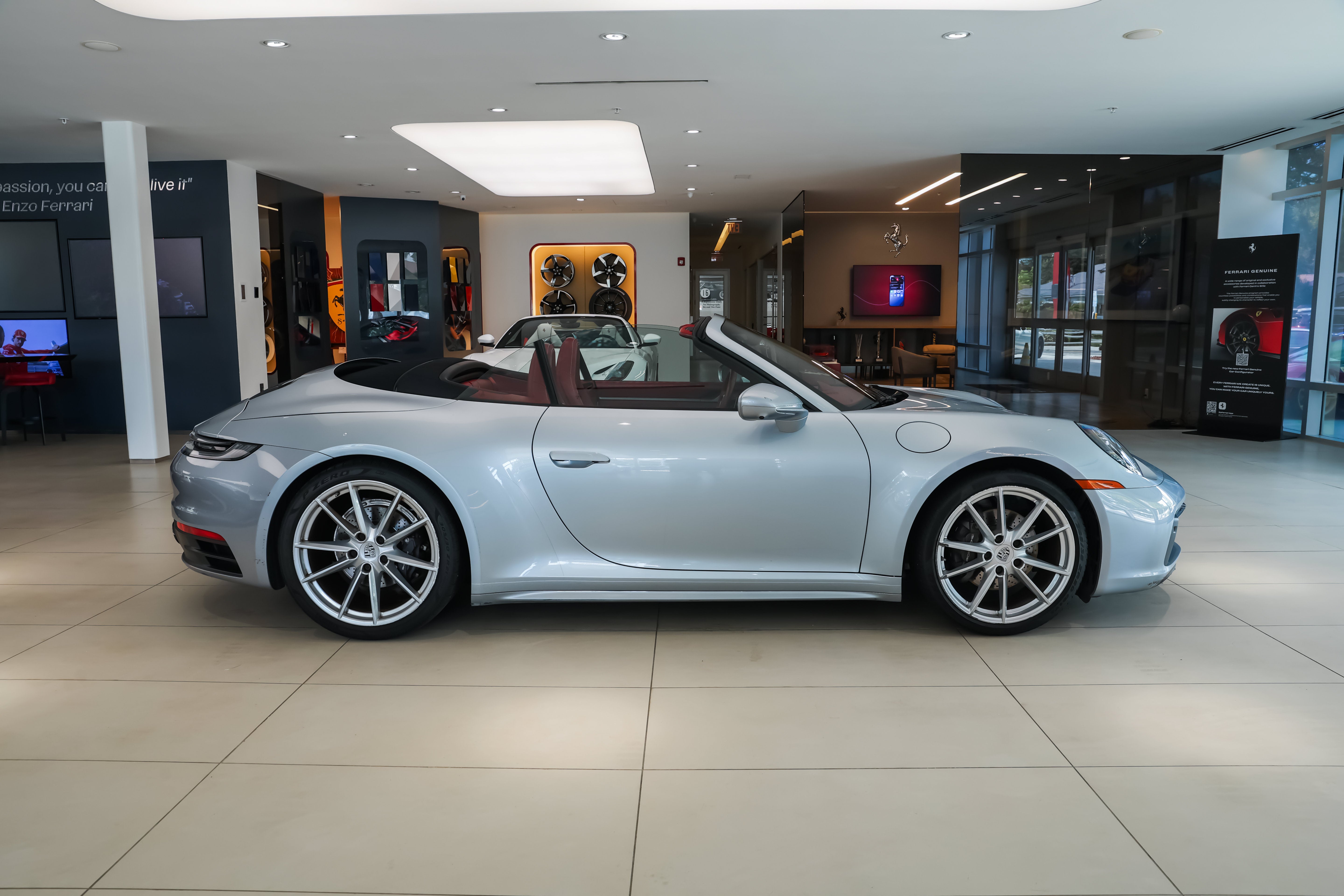 Used 2022 Dolomite Silver Metallic Porsche Carrera 4 image 6