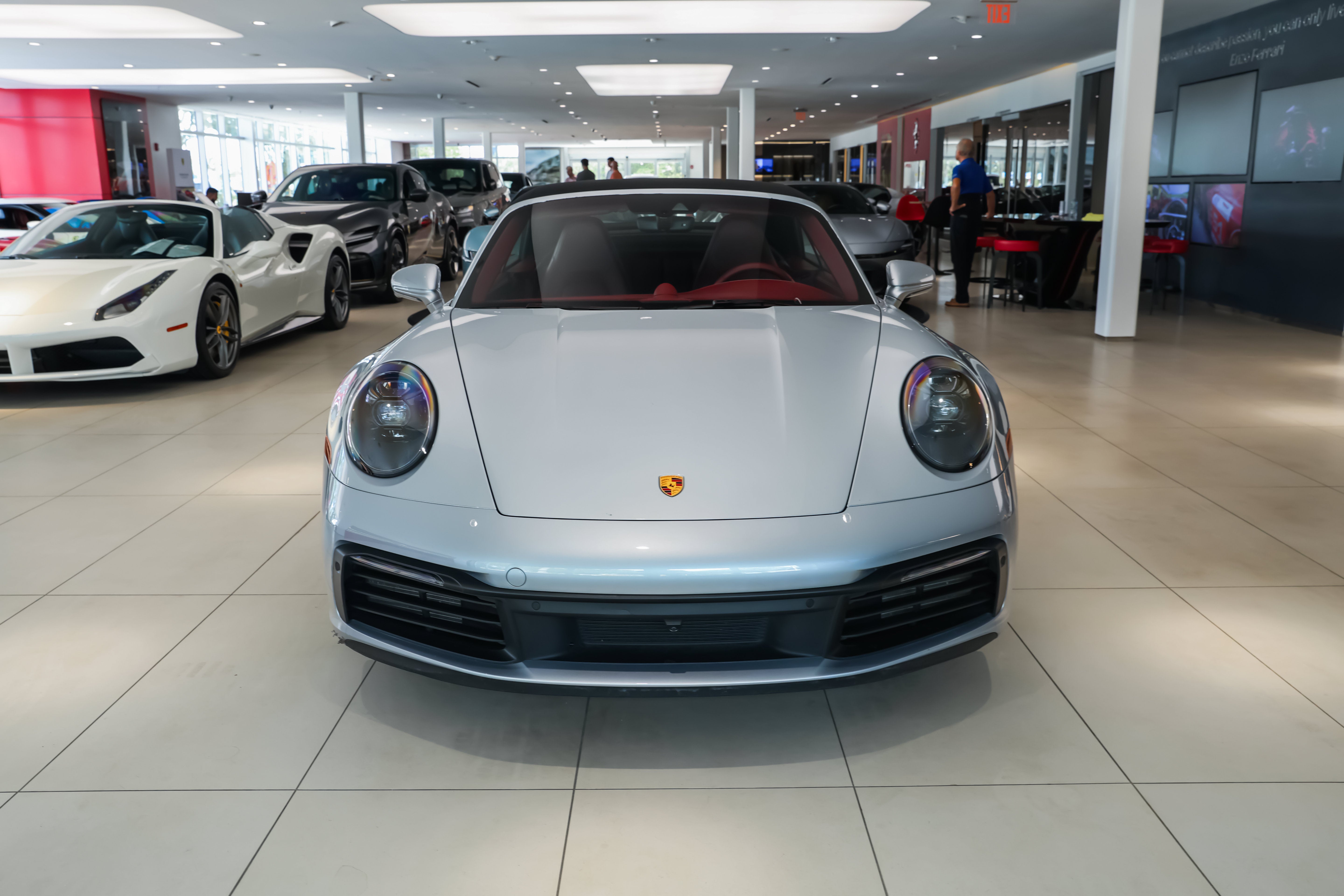 Used 2022 Dolomite Silver Metallic Porsche Carrera 4 image 8
