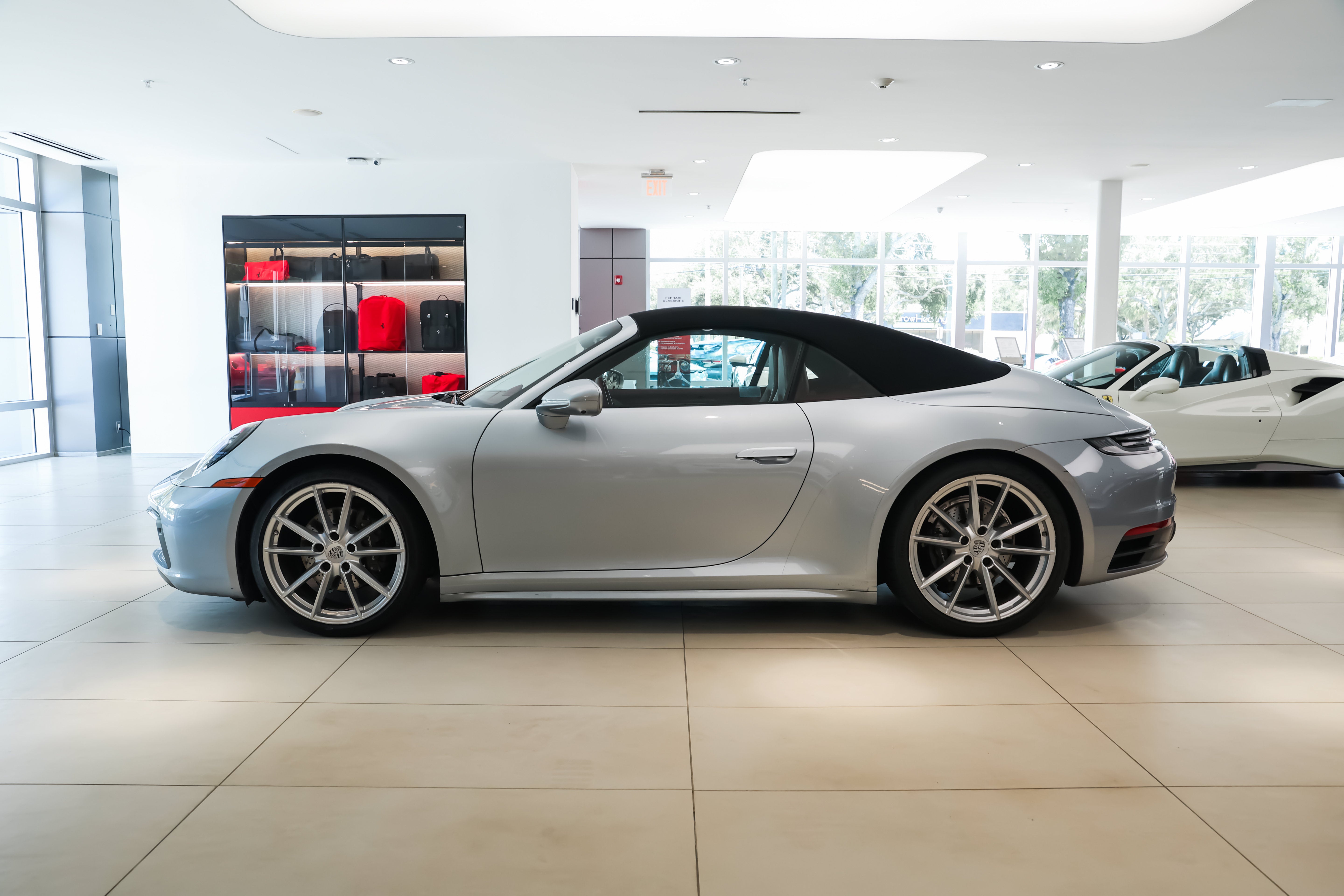 Used 2022 Dolomite Silver Metallic Porsche Carrera 4 image 14