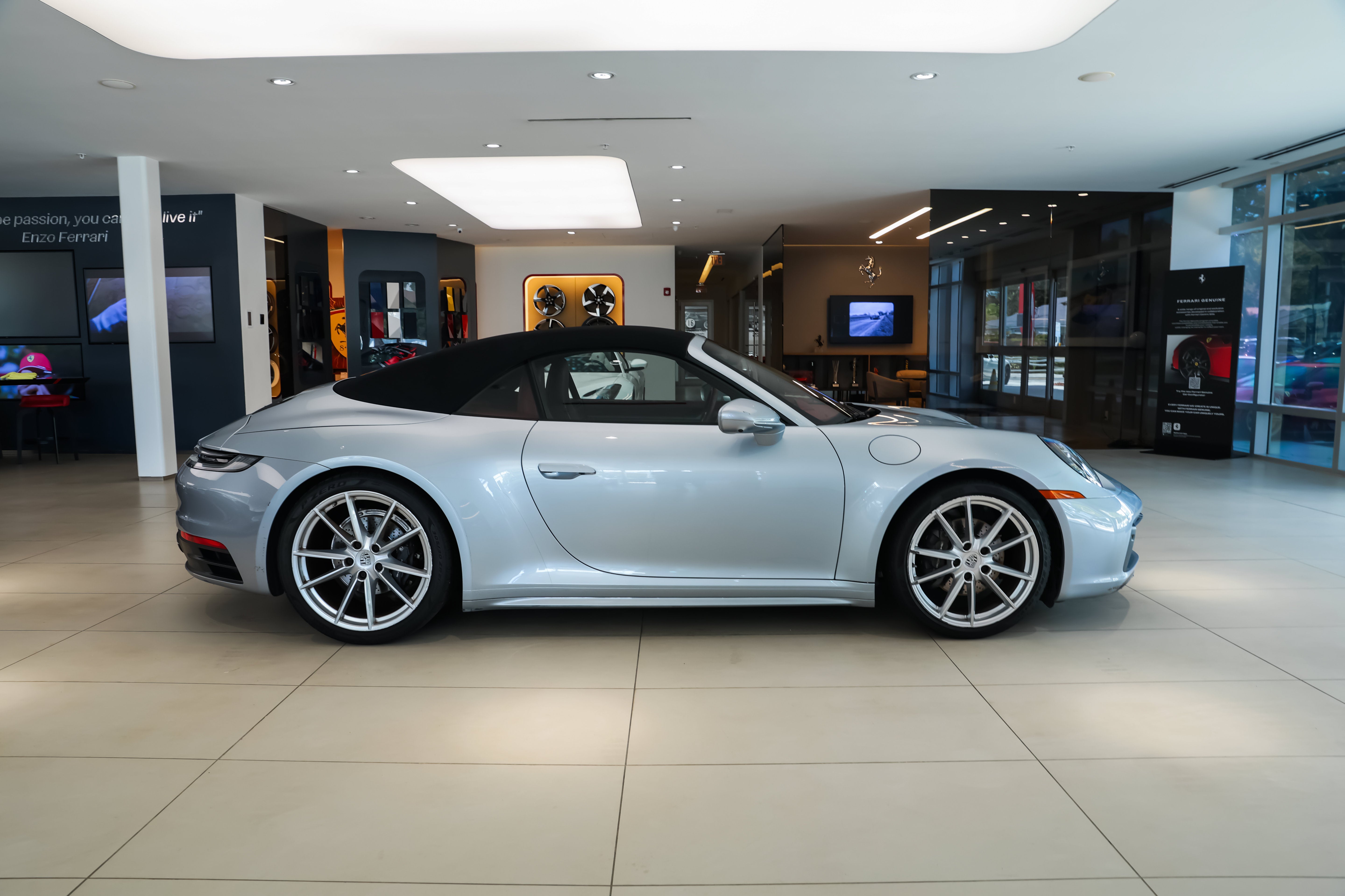 Used 2022 Dolomite Silver Metallic Porsche Carrera 4 image 15