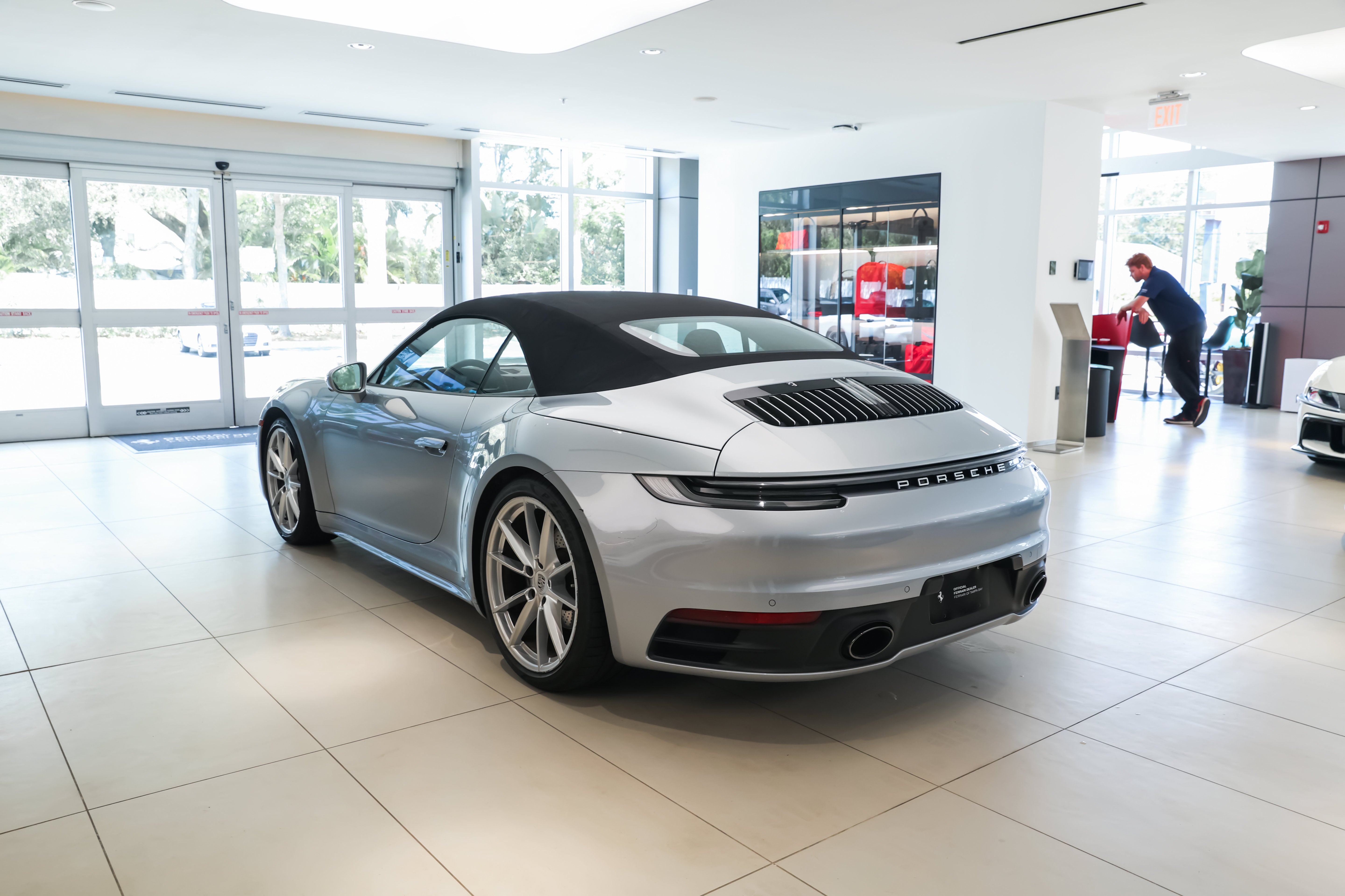 Used 2022 Dolomite Silver Metallic Porsche Carrera 4 image 16