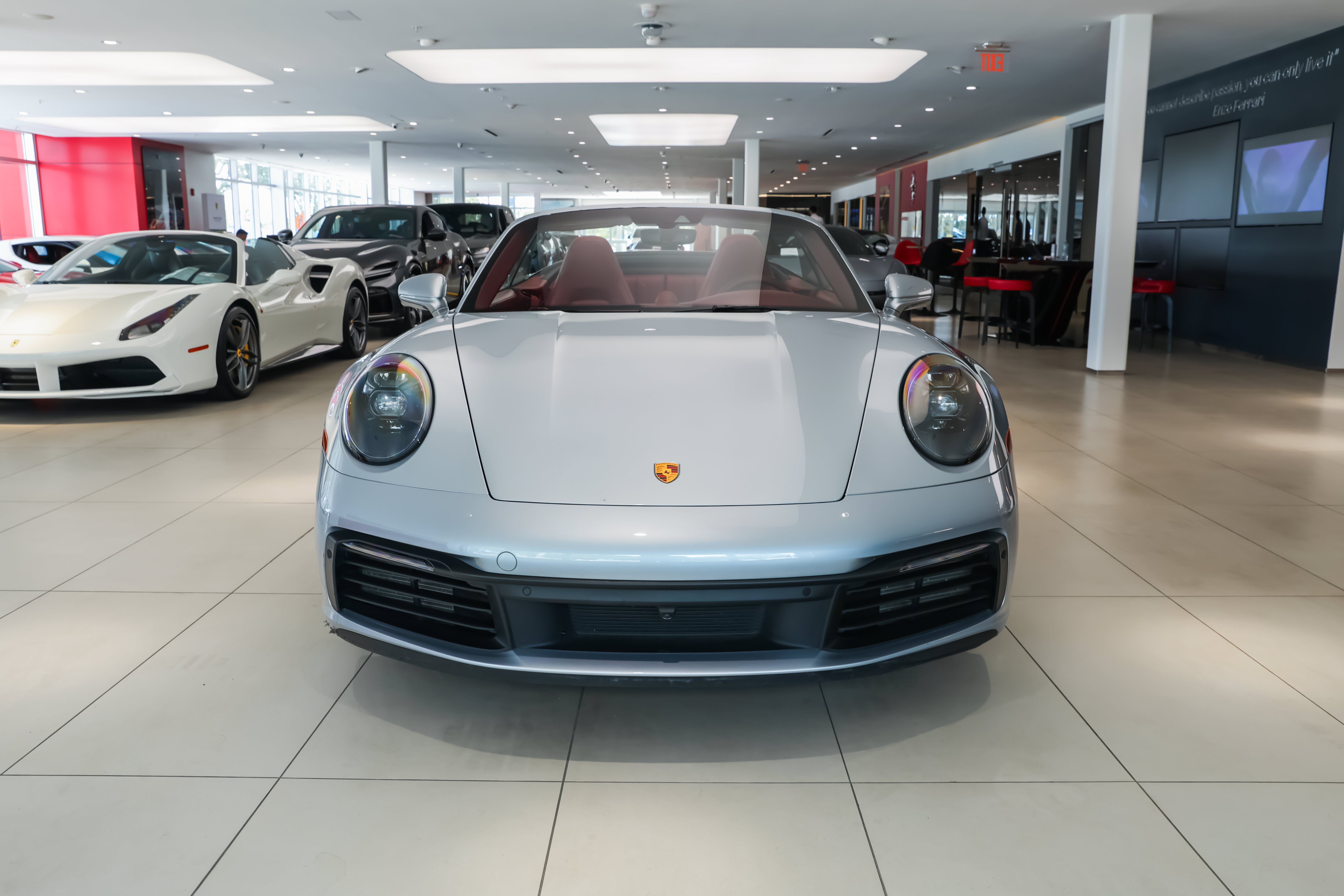 Used 2022 Dolomite Silver Metallic Porsche Carrera 4 image 20