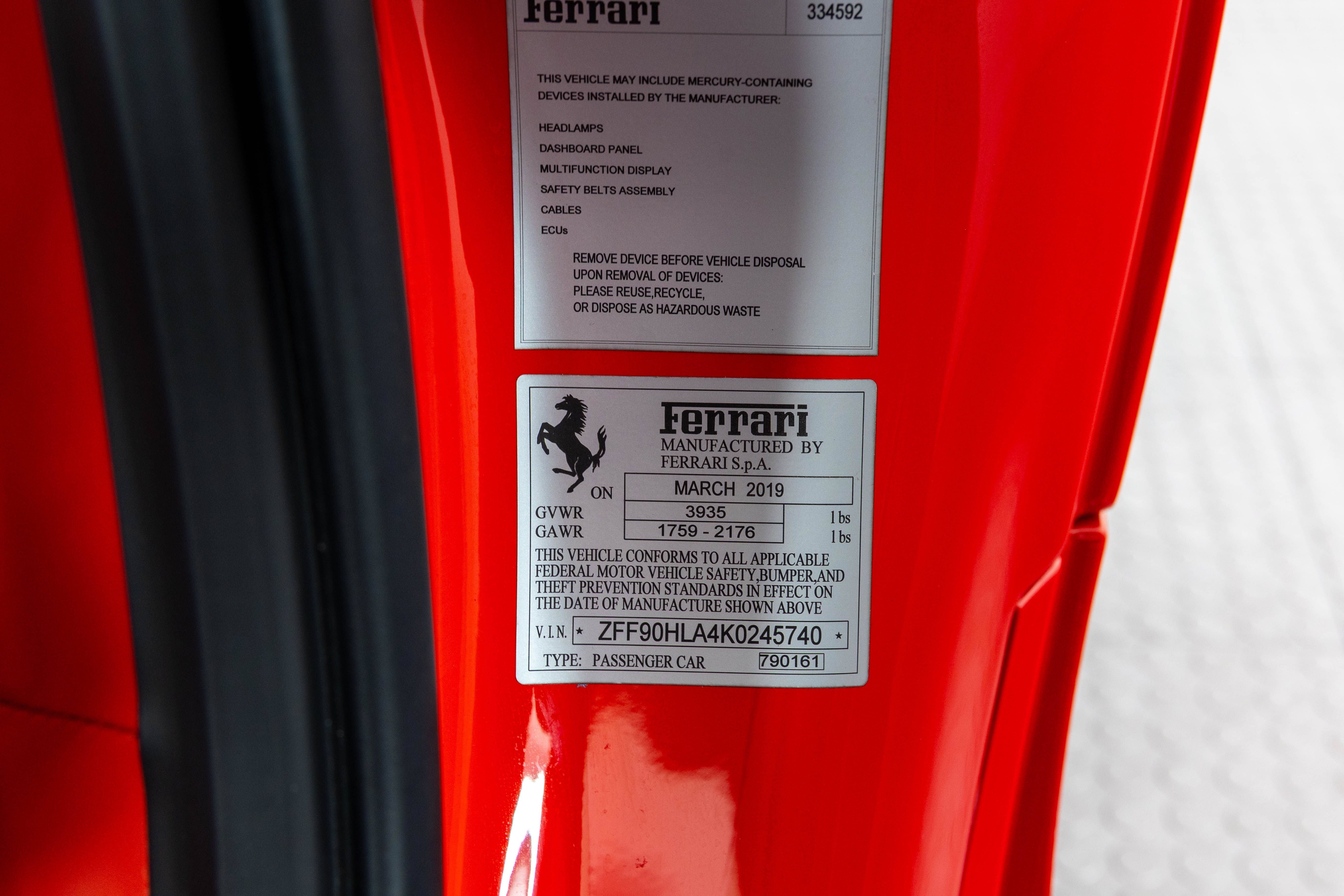 2019 Ferrari 488 Pista Base - Photo 24