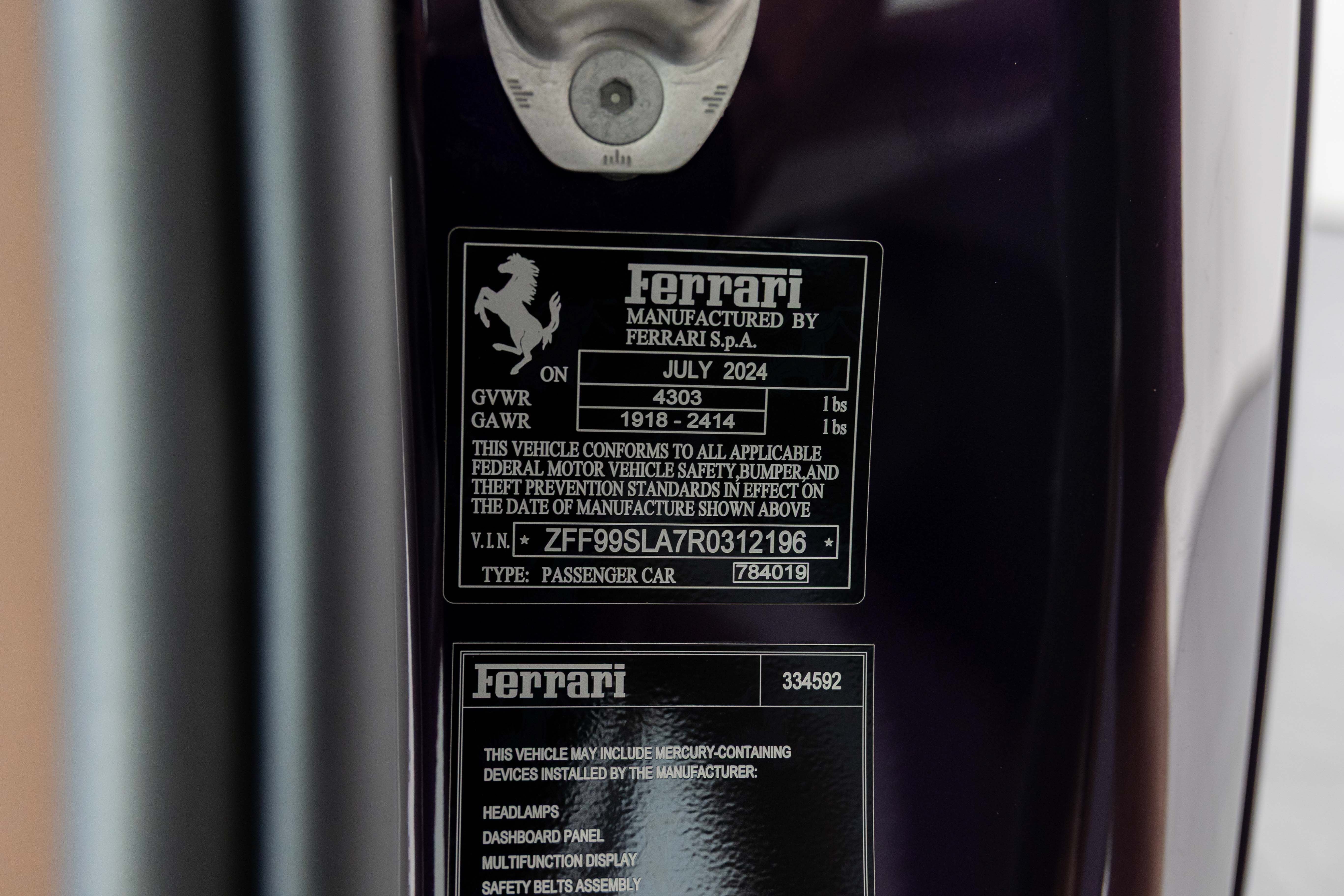 2024 Ferrari 296 Base - Photo 19