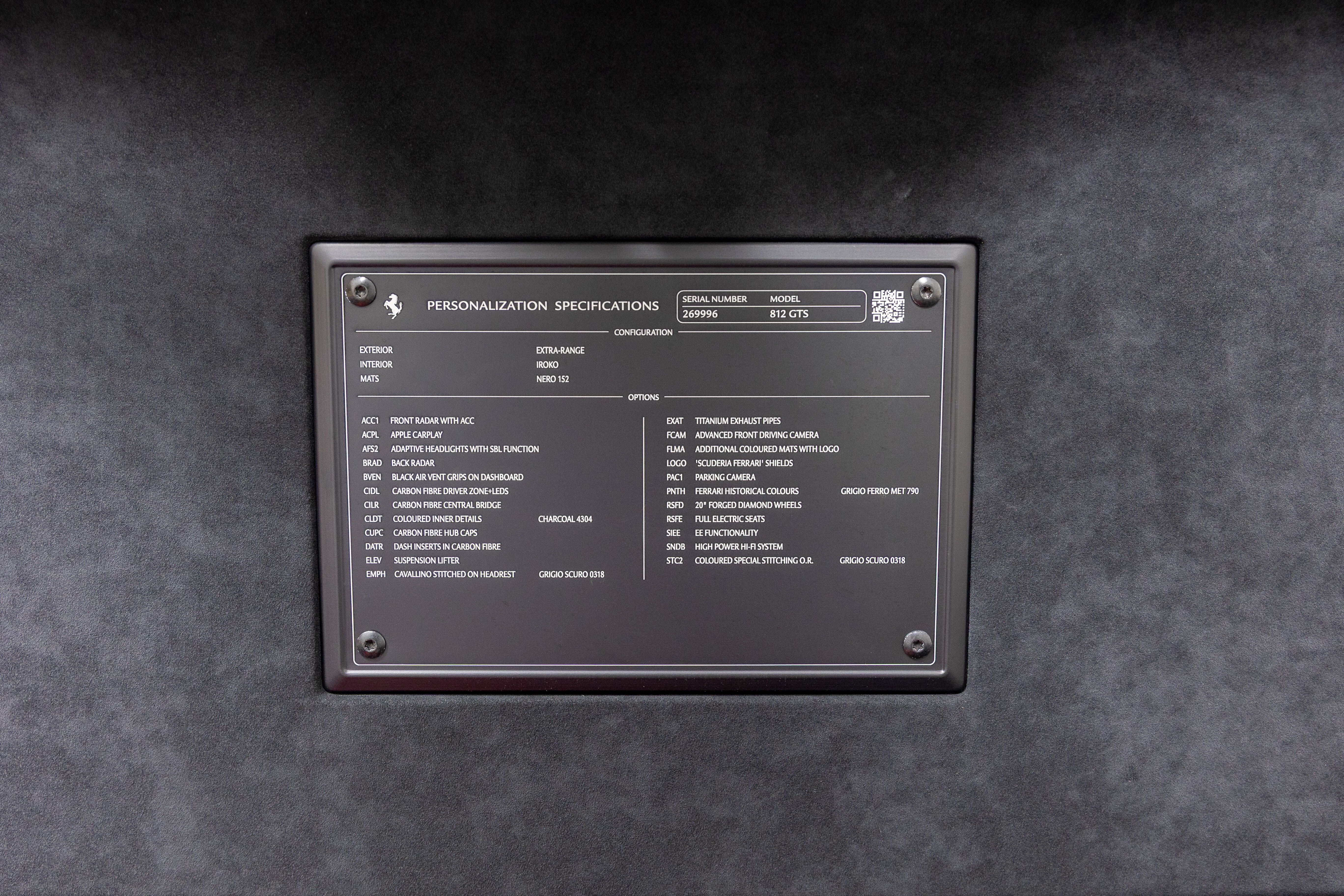 2022 Ferrari 812 GTS