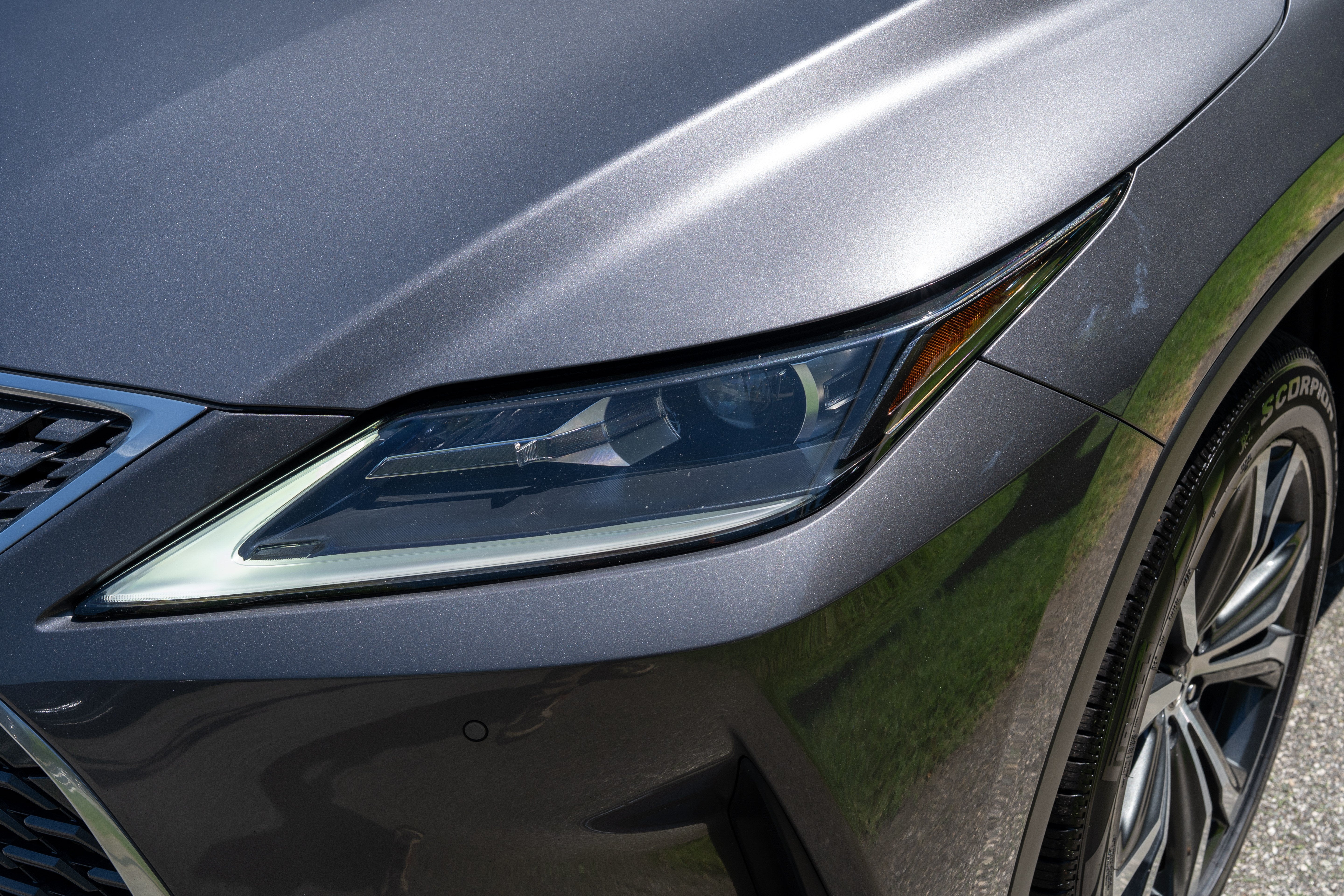 Used 2021 Nebula Gray Pearl Lexus 350 image 4