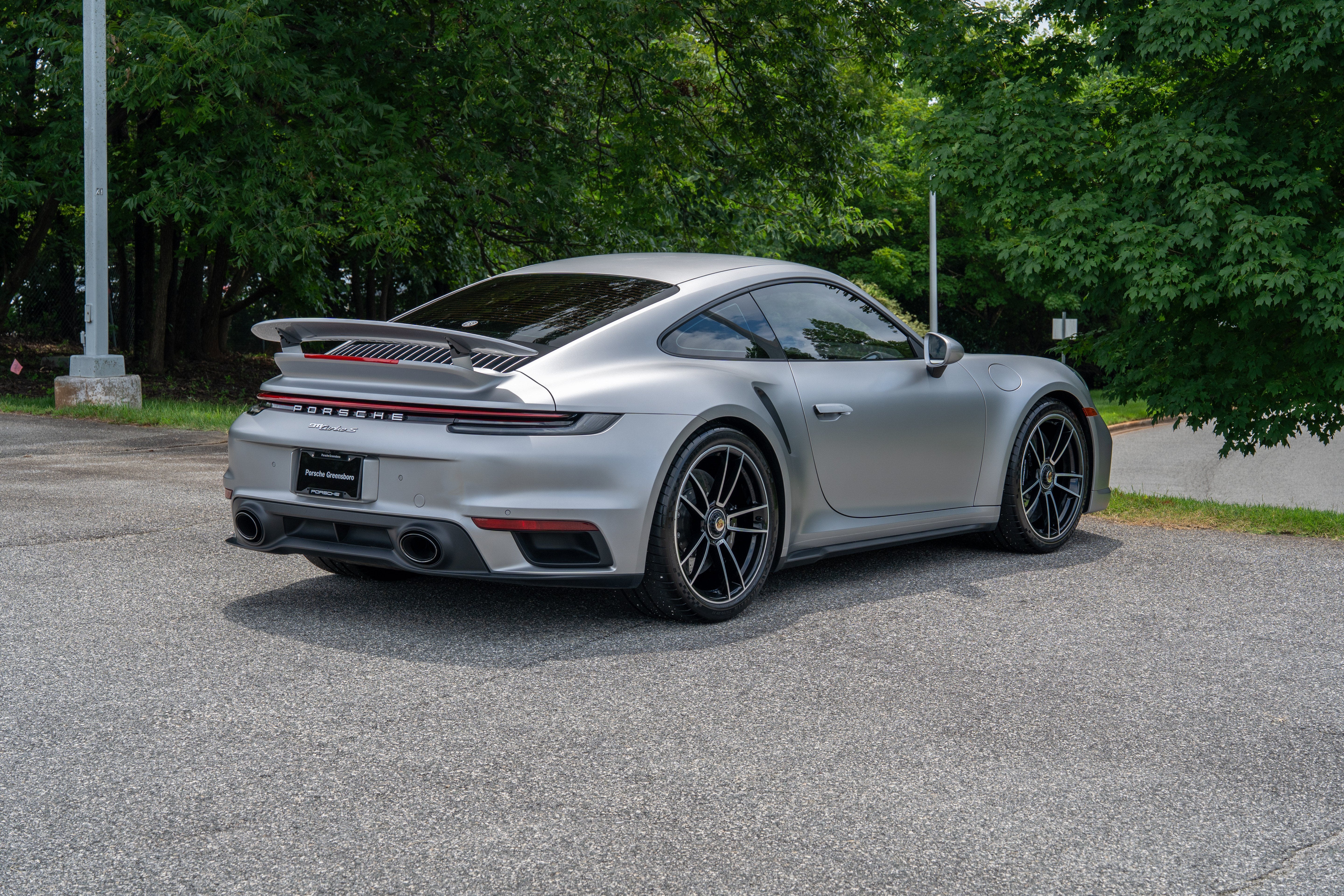 Used 2022 GT Silver Metallic Porsche Turbo S image 7