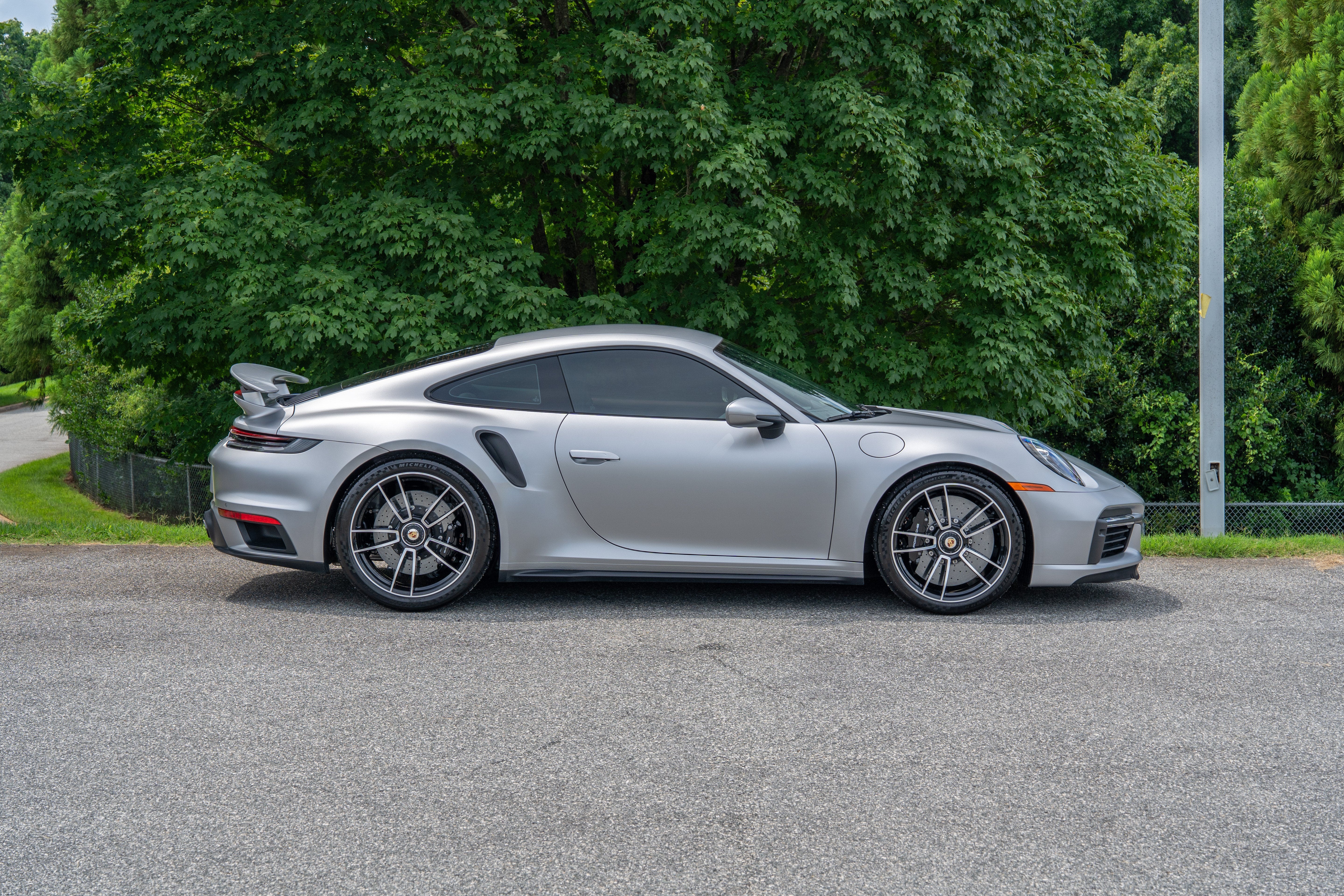 Used 2022 GT Silver Metallic Porsche Turbo S image 8