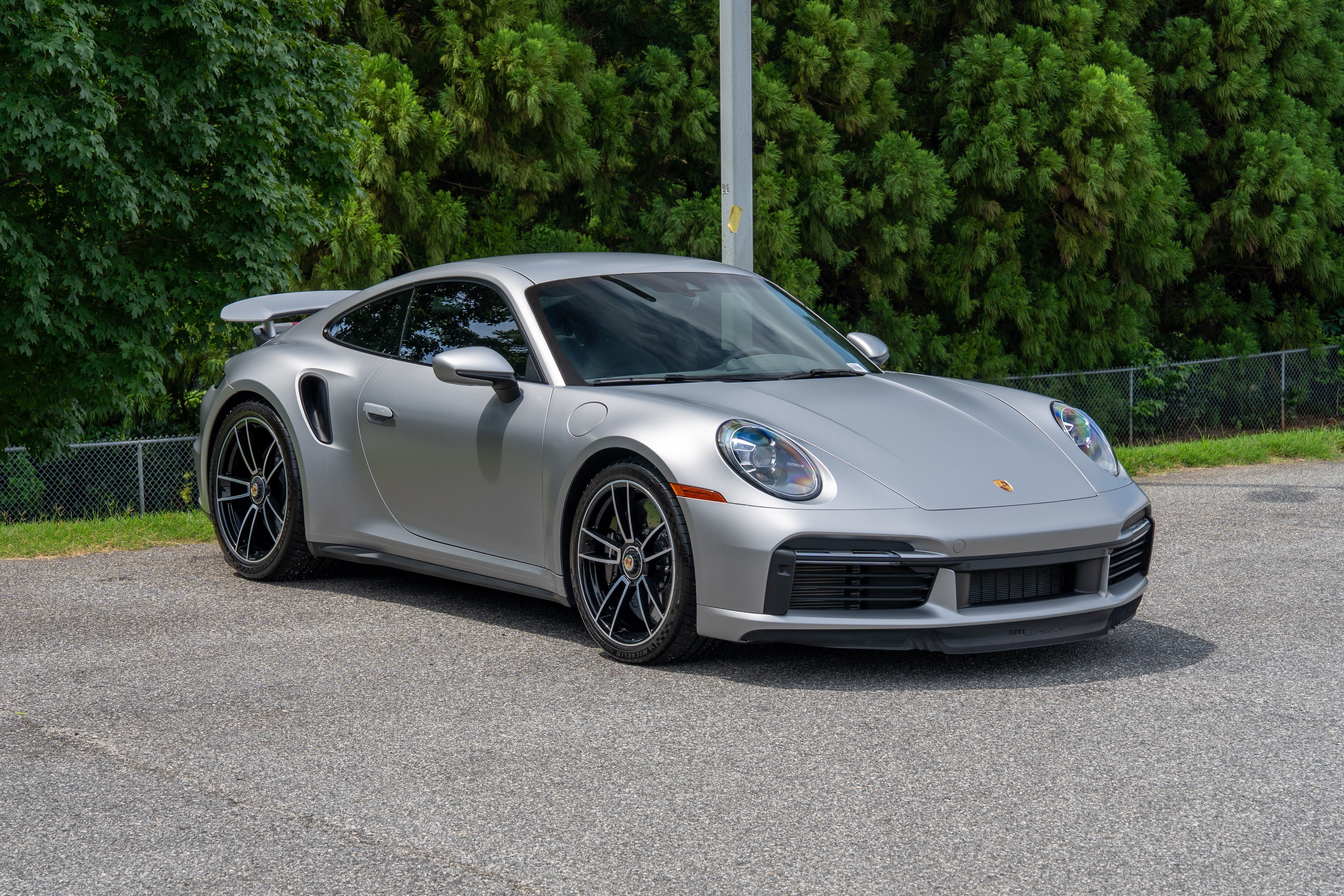 Used 2022 GT Silver Metallic Porsche Turbo S image 9