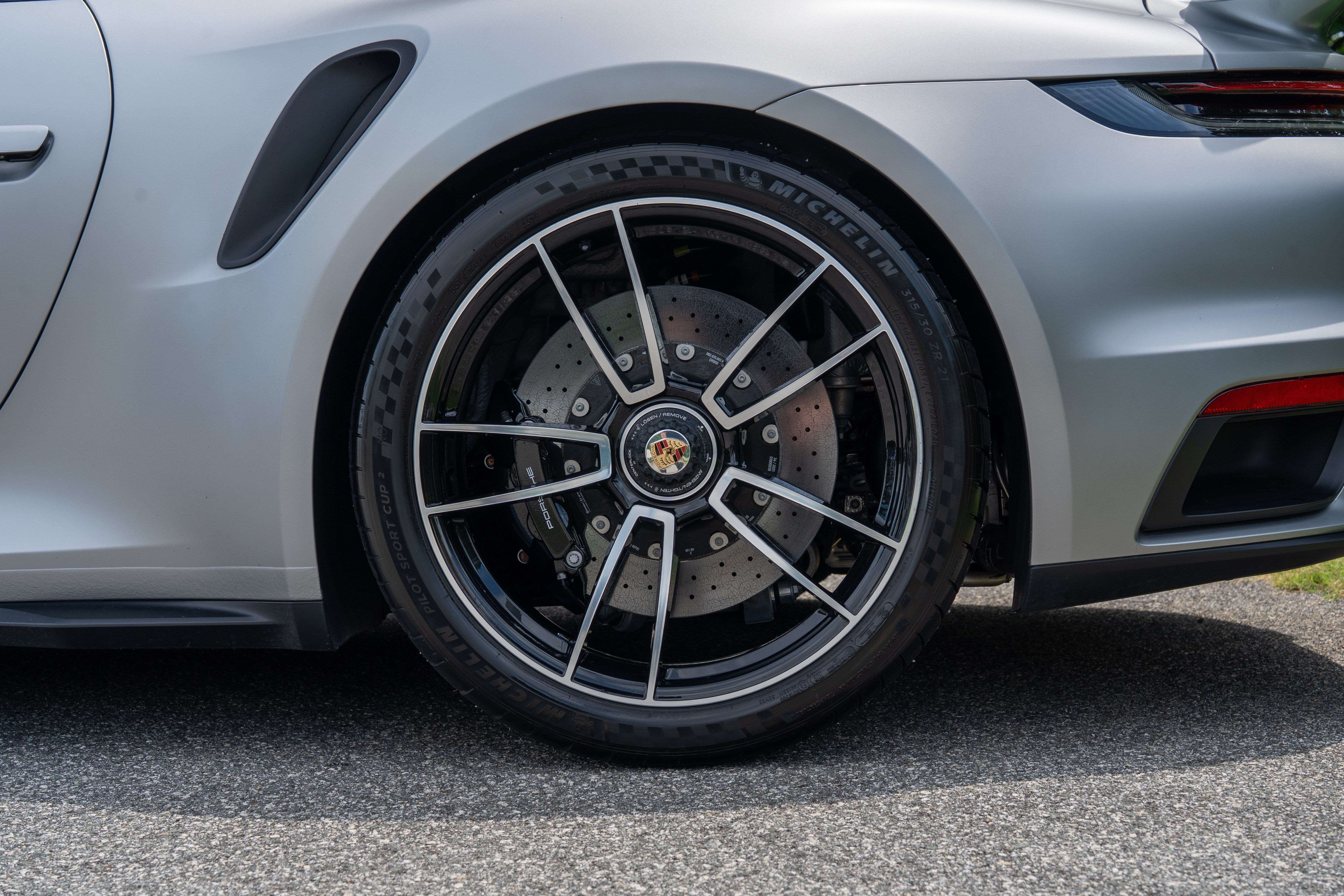 Used 2022 GT Silver Metallic Porsche Turbo S image 12