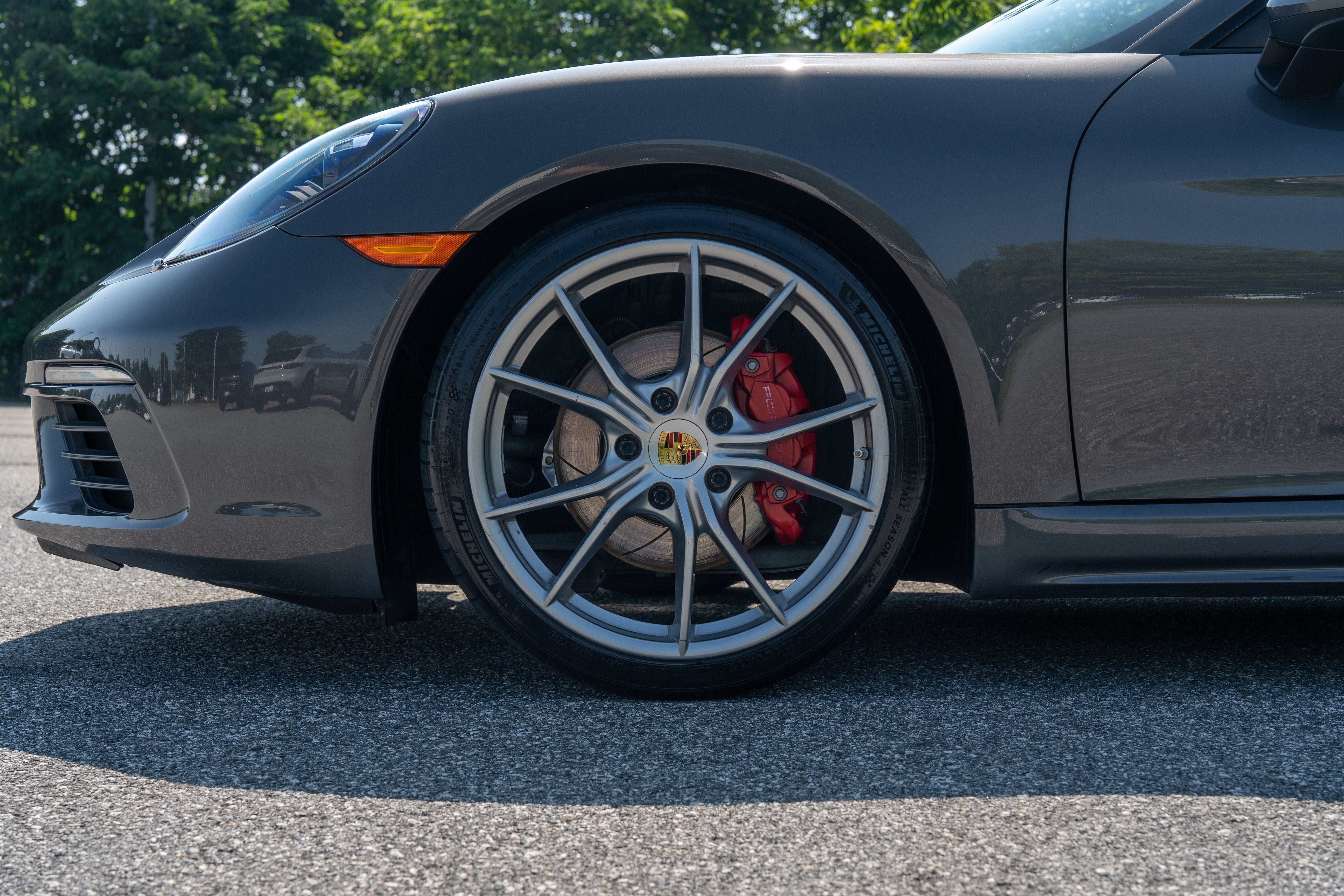 Used 2018 Night Blue Metallic Porsche S image 11