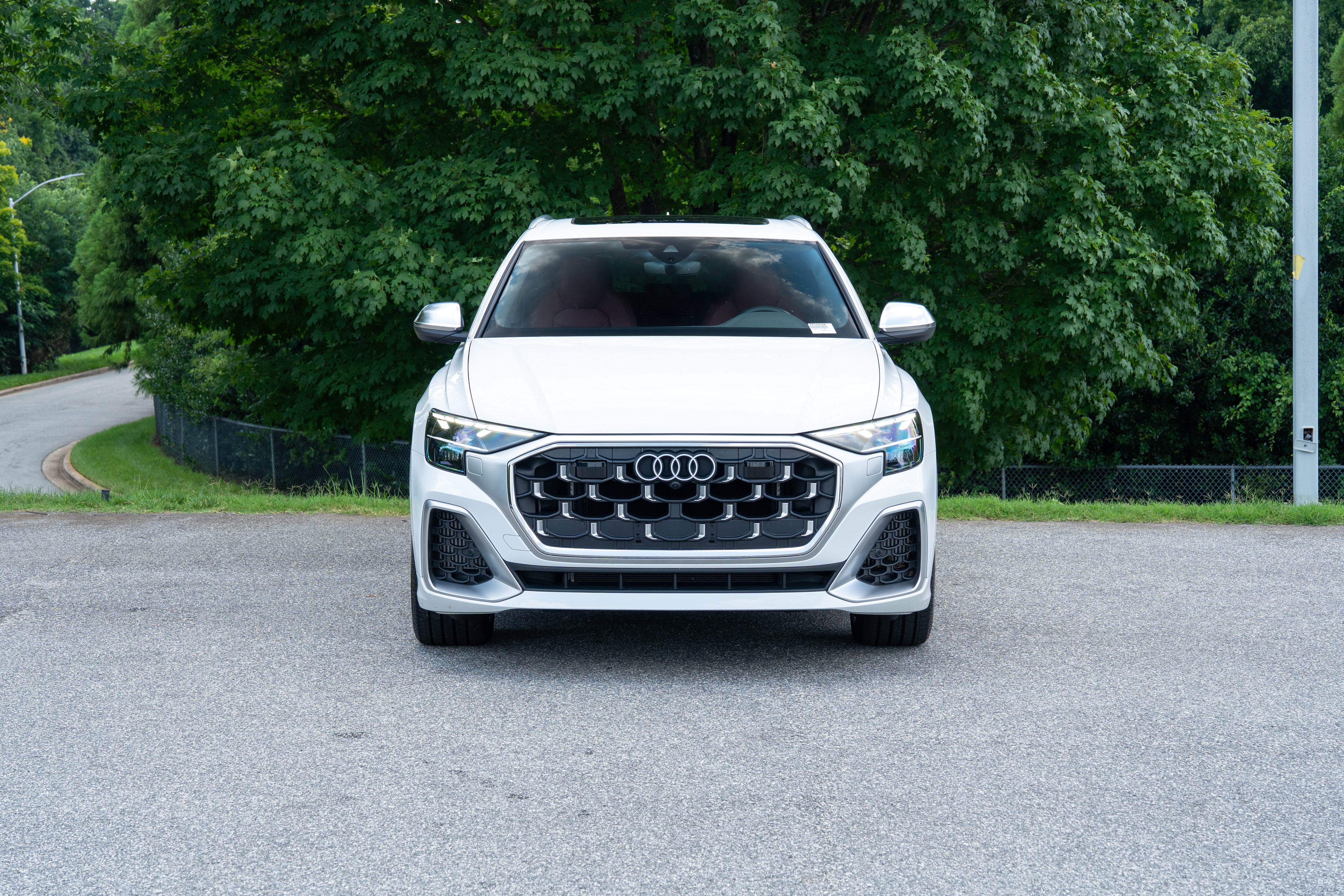 Used 2024 Carrara White Audi Premium Plus image 2