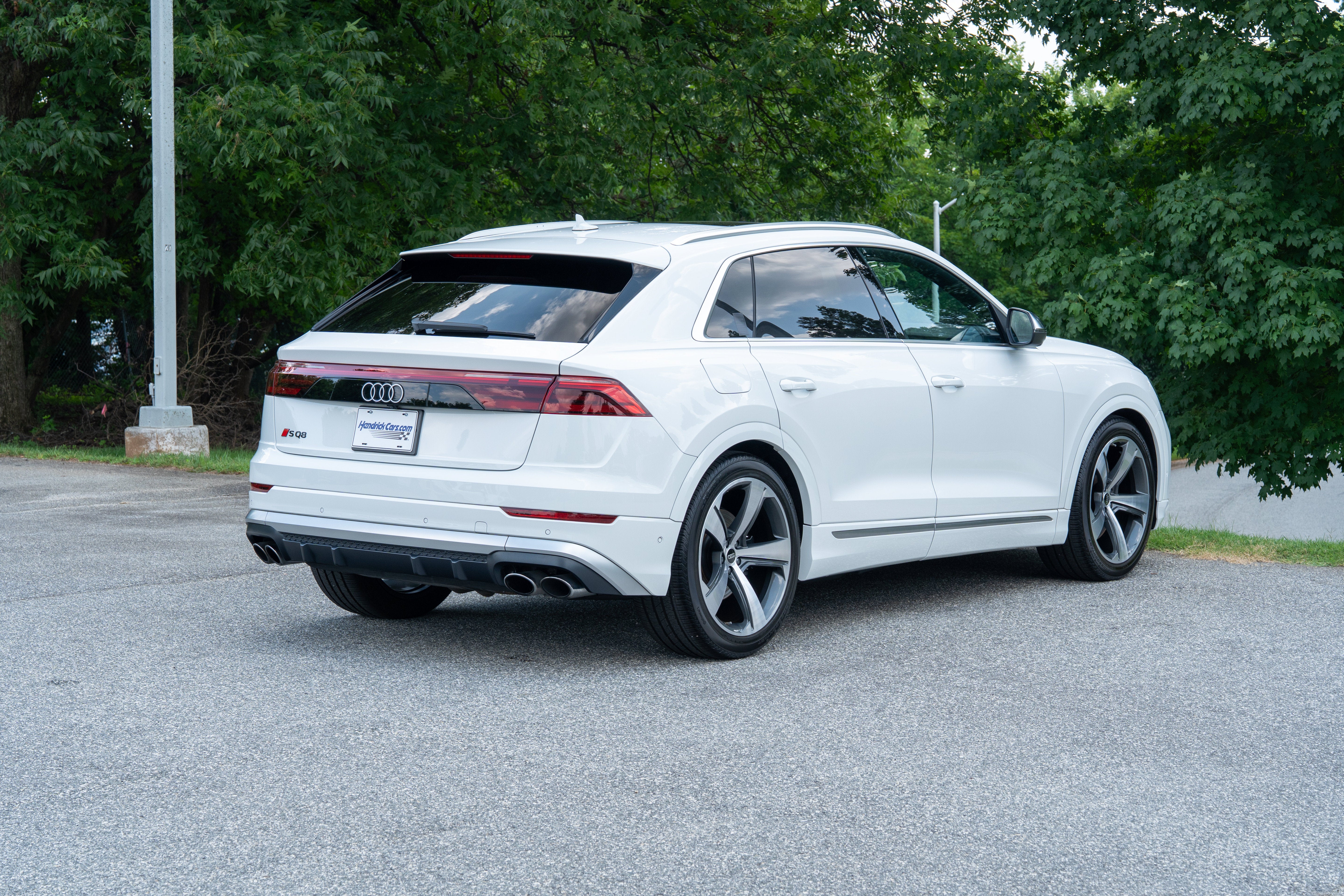 Used 2024 Carrara White Audi Premium Plus image 8