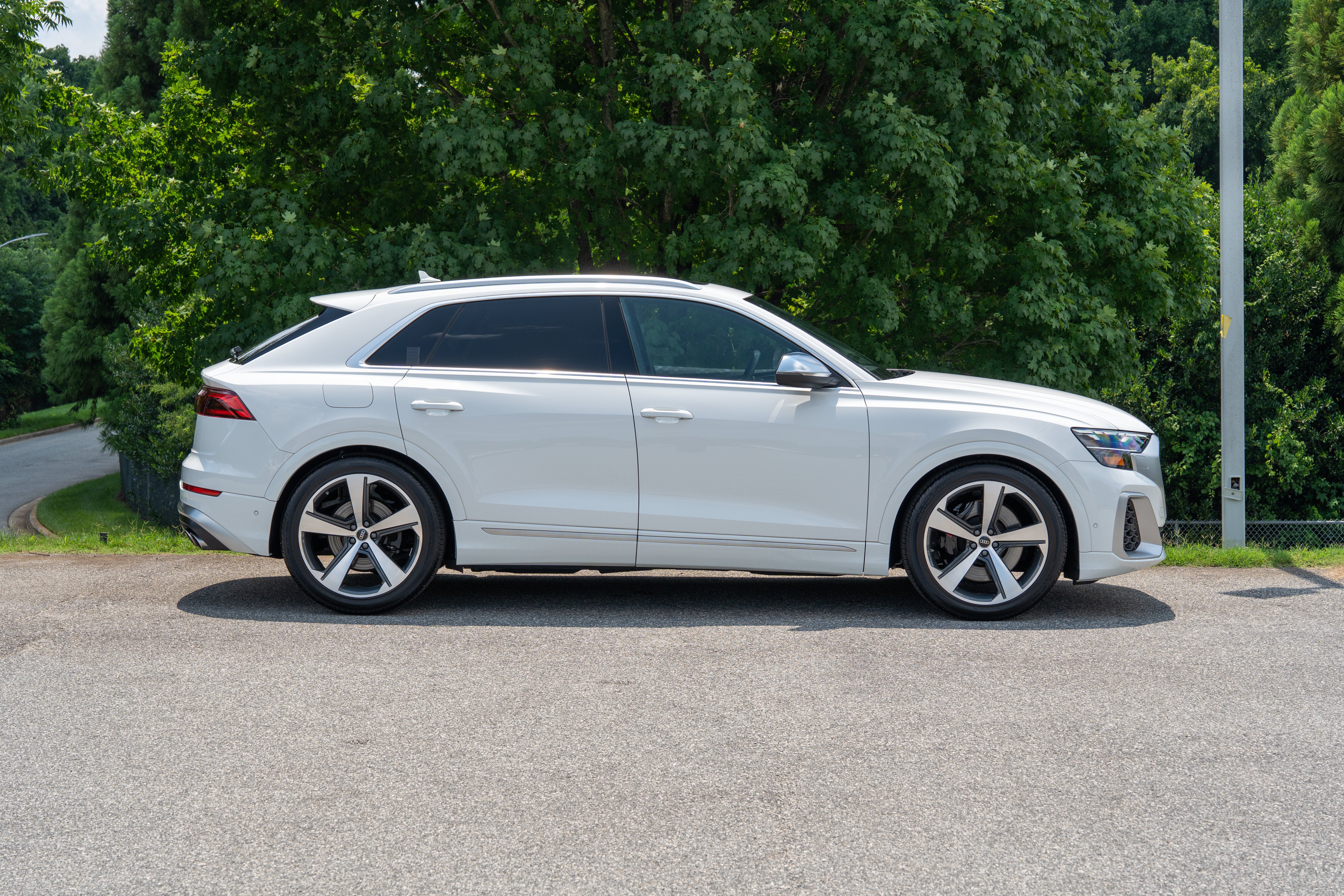 Used 2024 Carrara White Audi Premium Plus image 9
