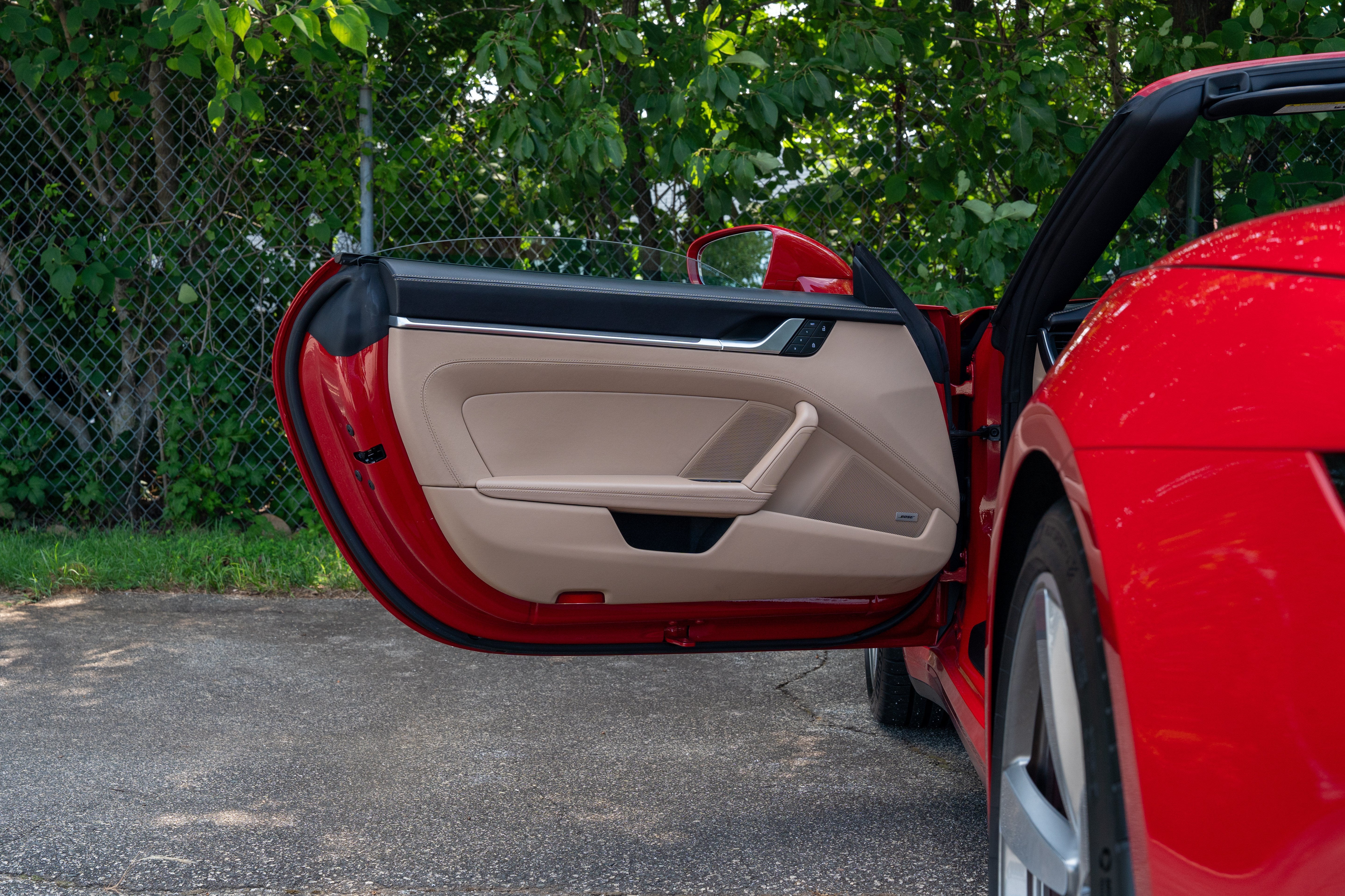 Used 2022 Carmine Red Porsche Carrera 4S Cabriolet image 21