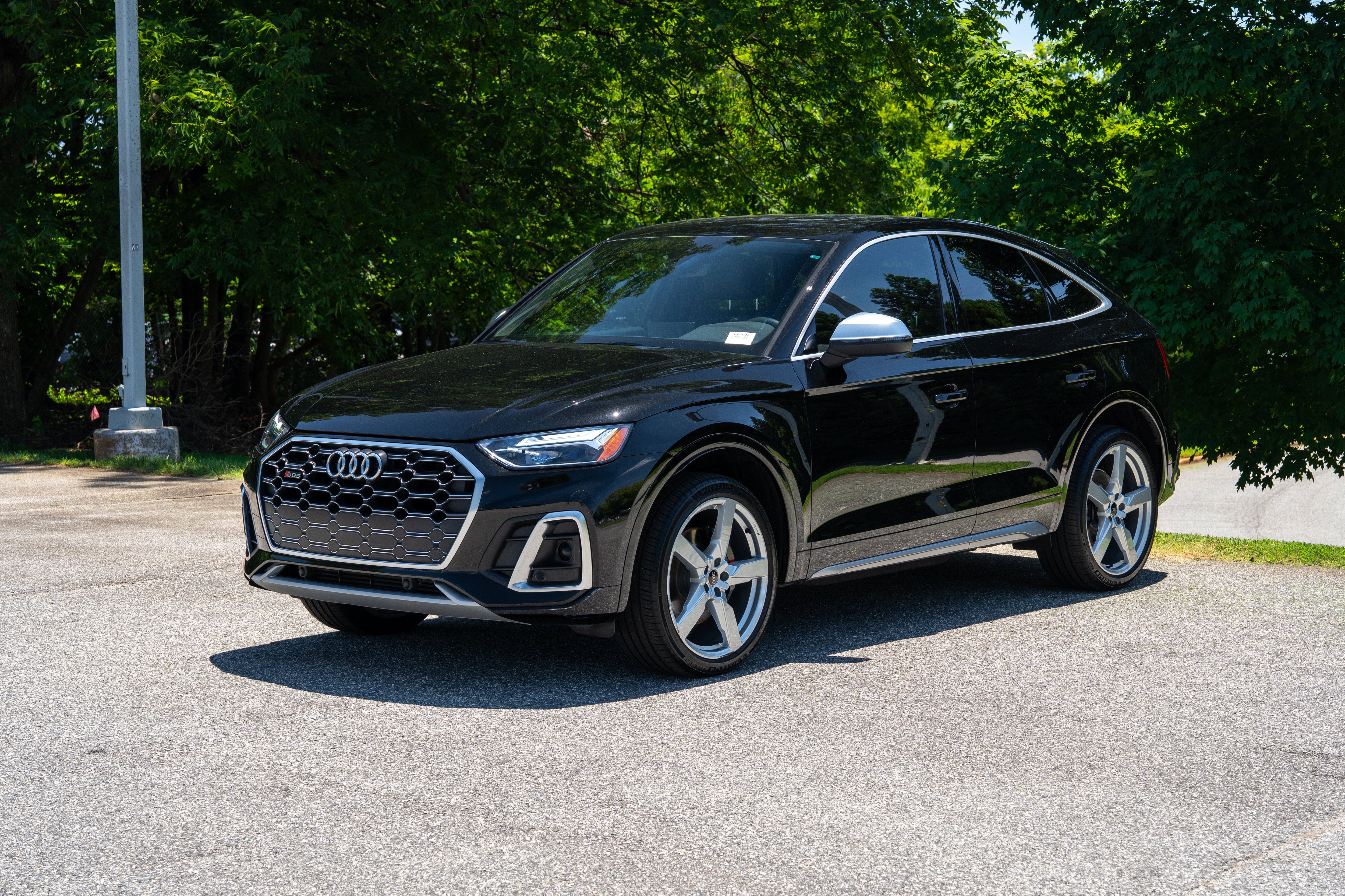 Used 2022 Mythos Black Metallic Audi Premium image 3