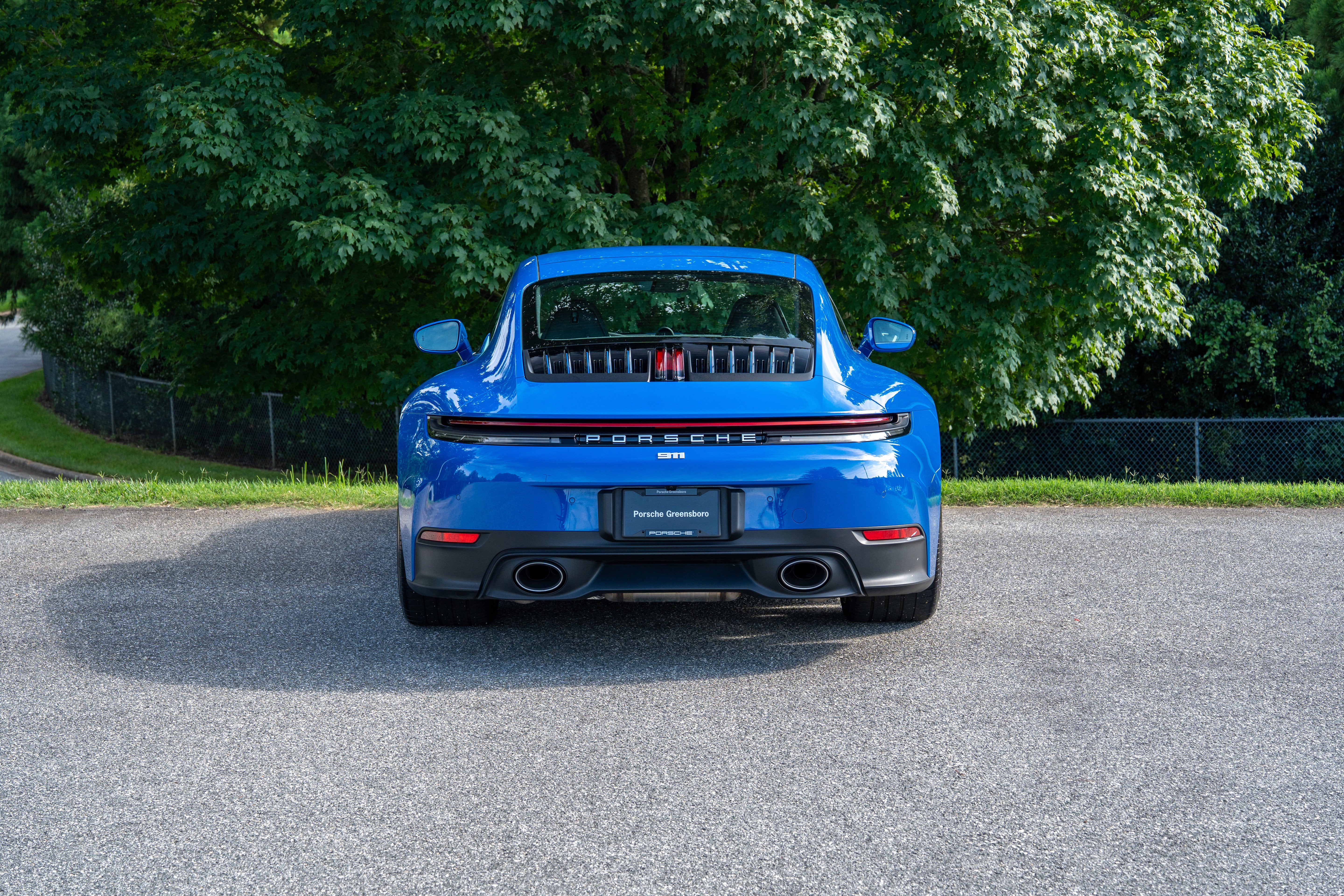 Used 2025 Lugano Blue Porsche Carrera image 6