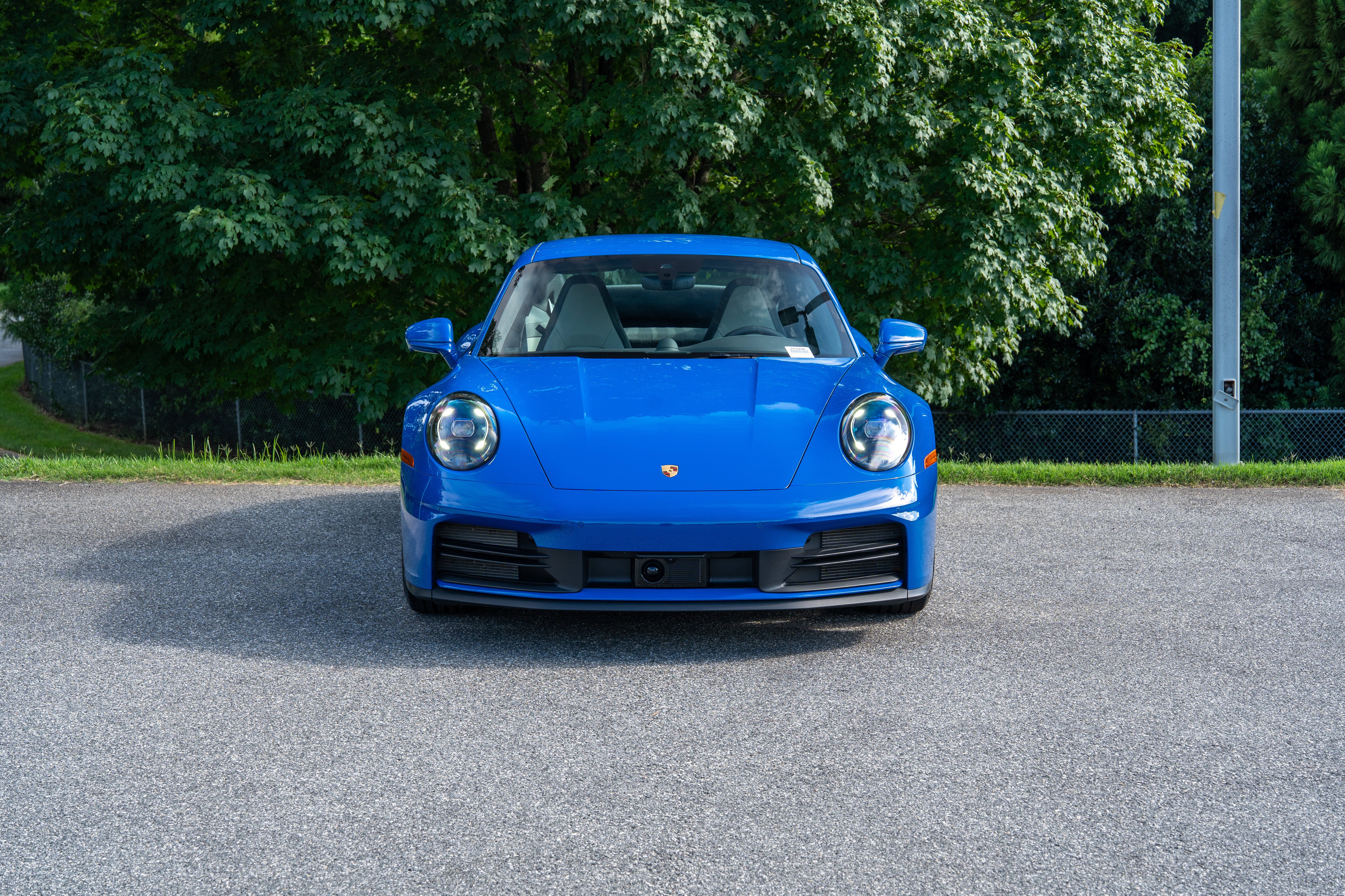Used 2025 Lugano Blue Porsche Carrera image 10