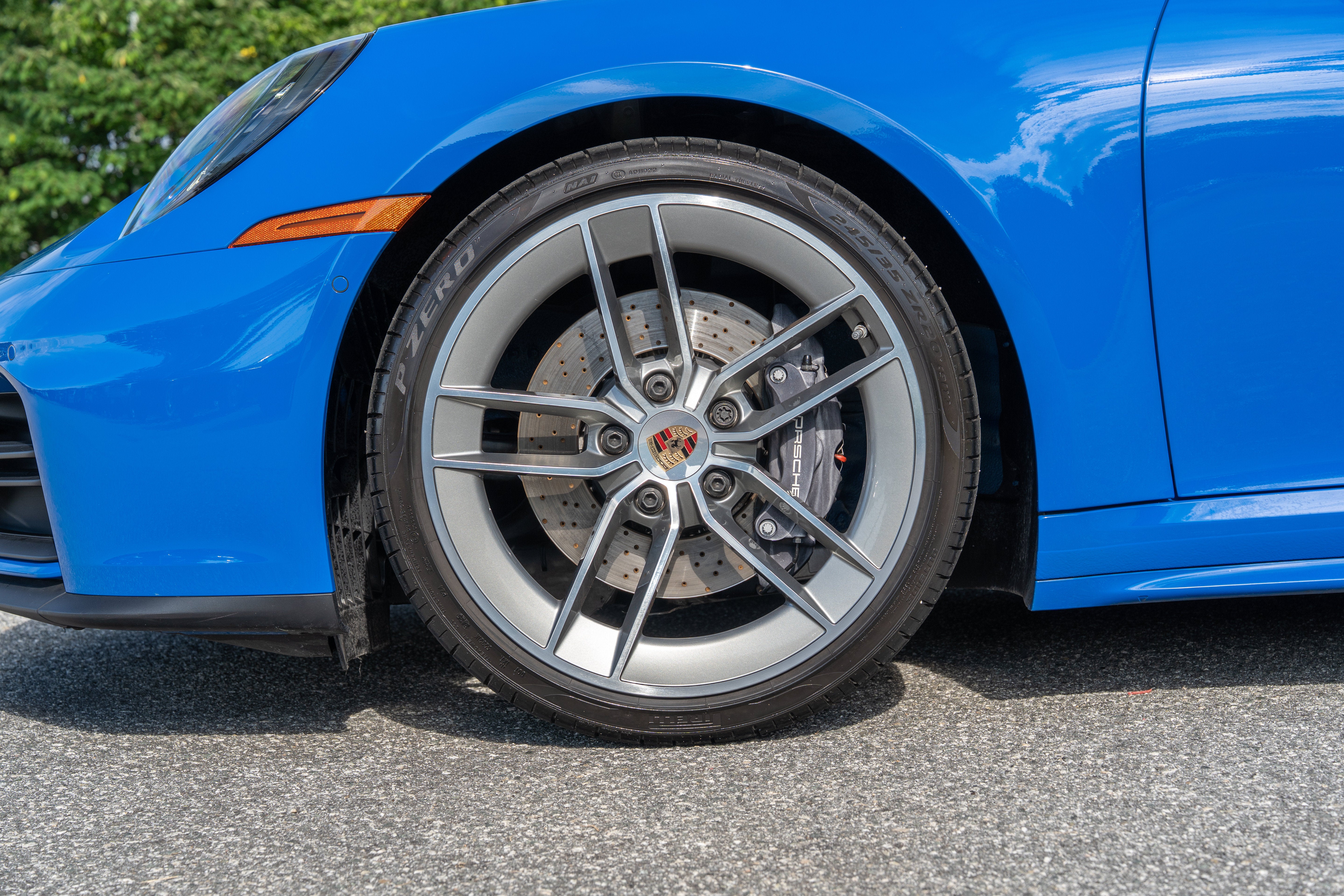 Used 2025 Lugano Blue Porsche Carrera image 11