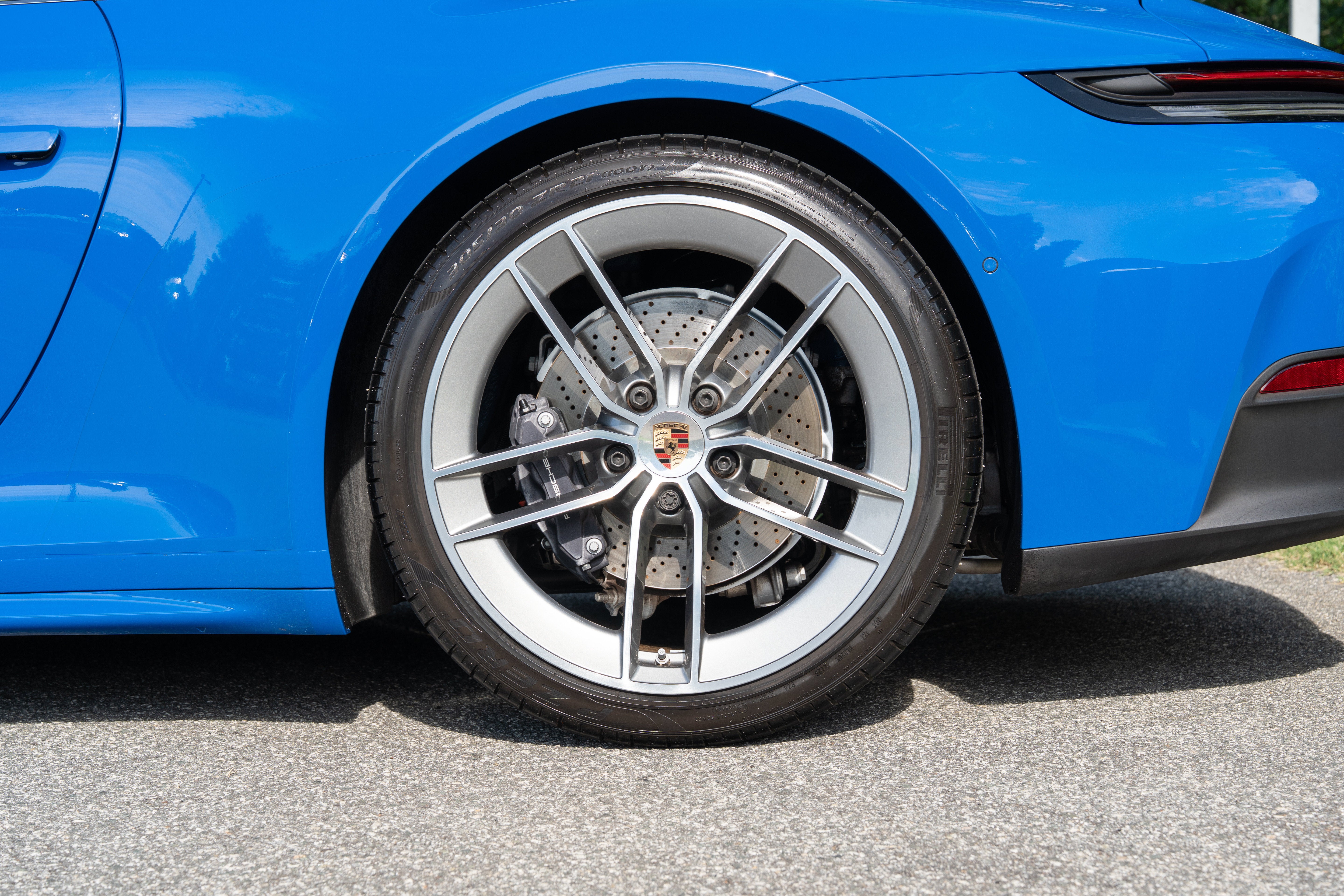 Used 2025 Lugano Blue Porsche Carrera image 12