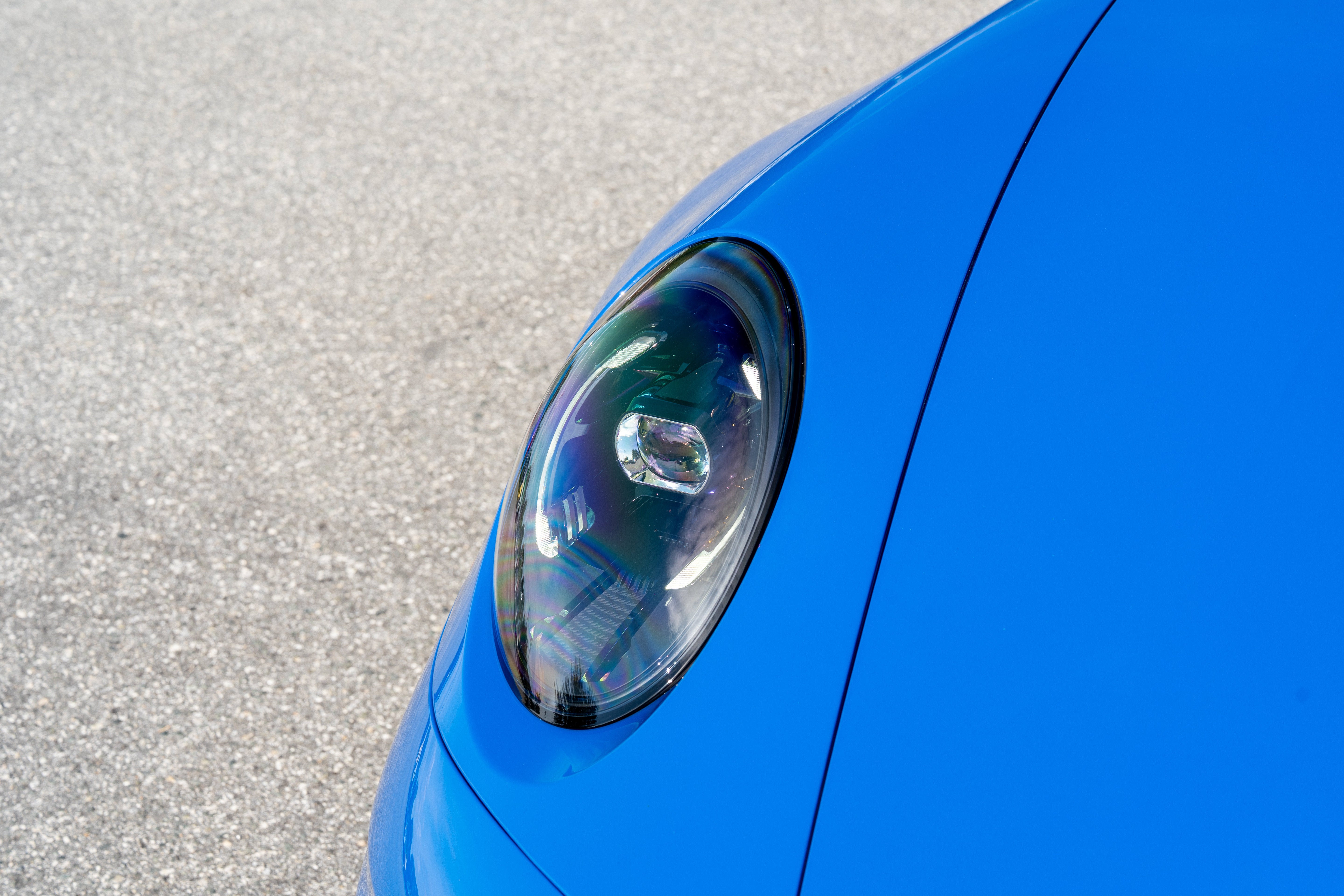 Used 2025 Lugano Blue Porsche Carrera image 19