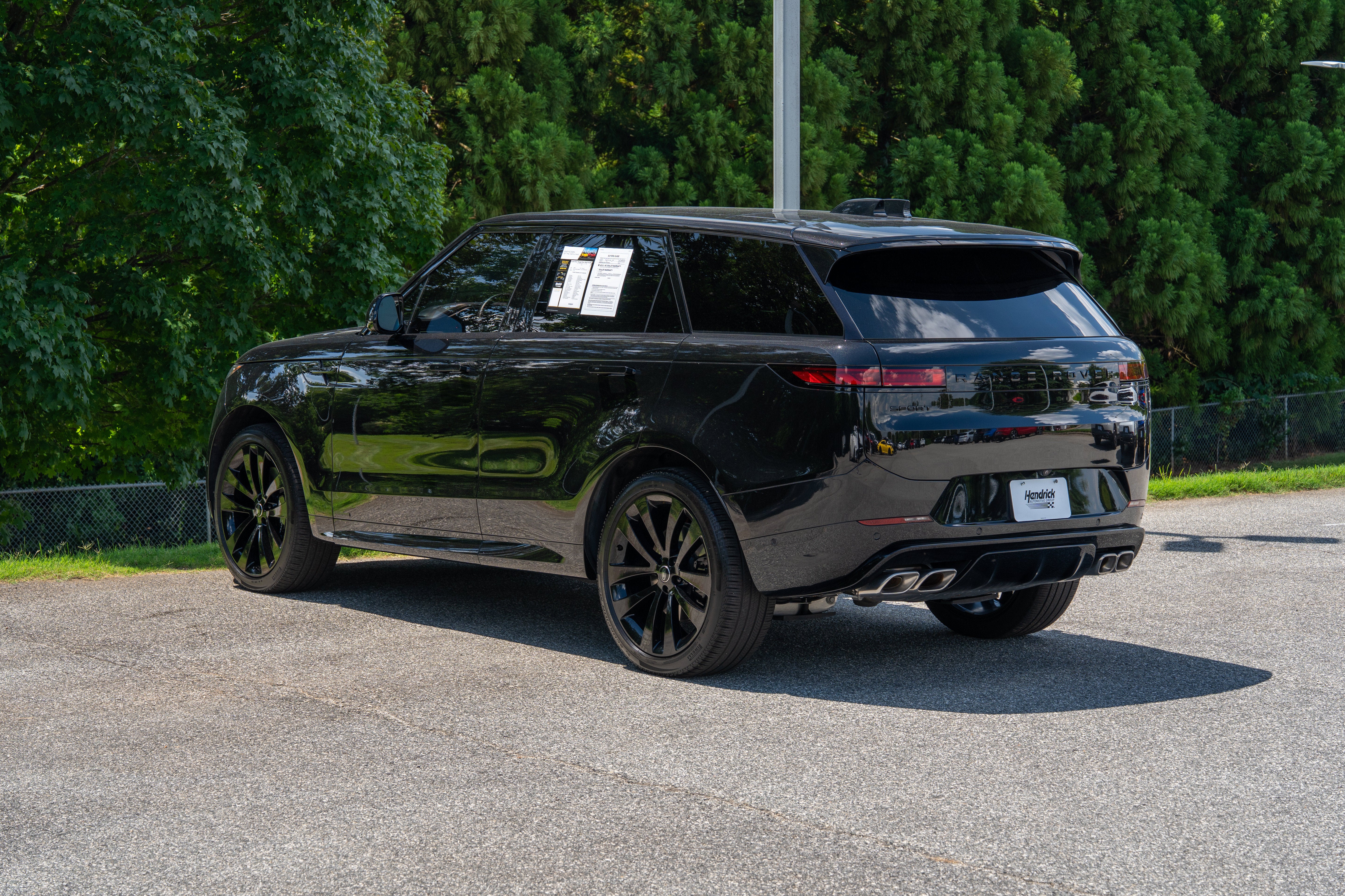 Used 2025 Santorini Black Metallic Land Rover Autobiography image 6