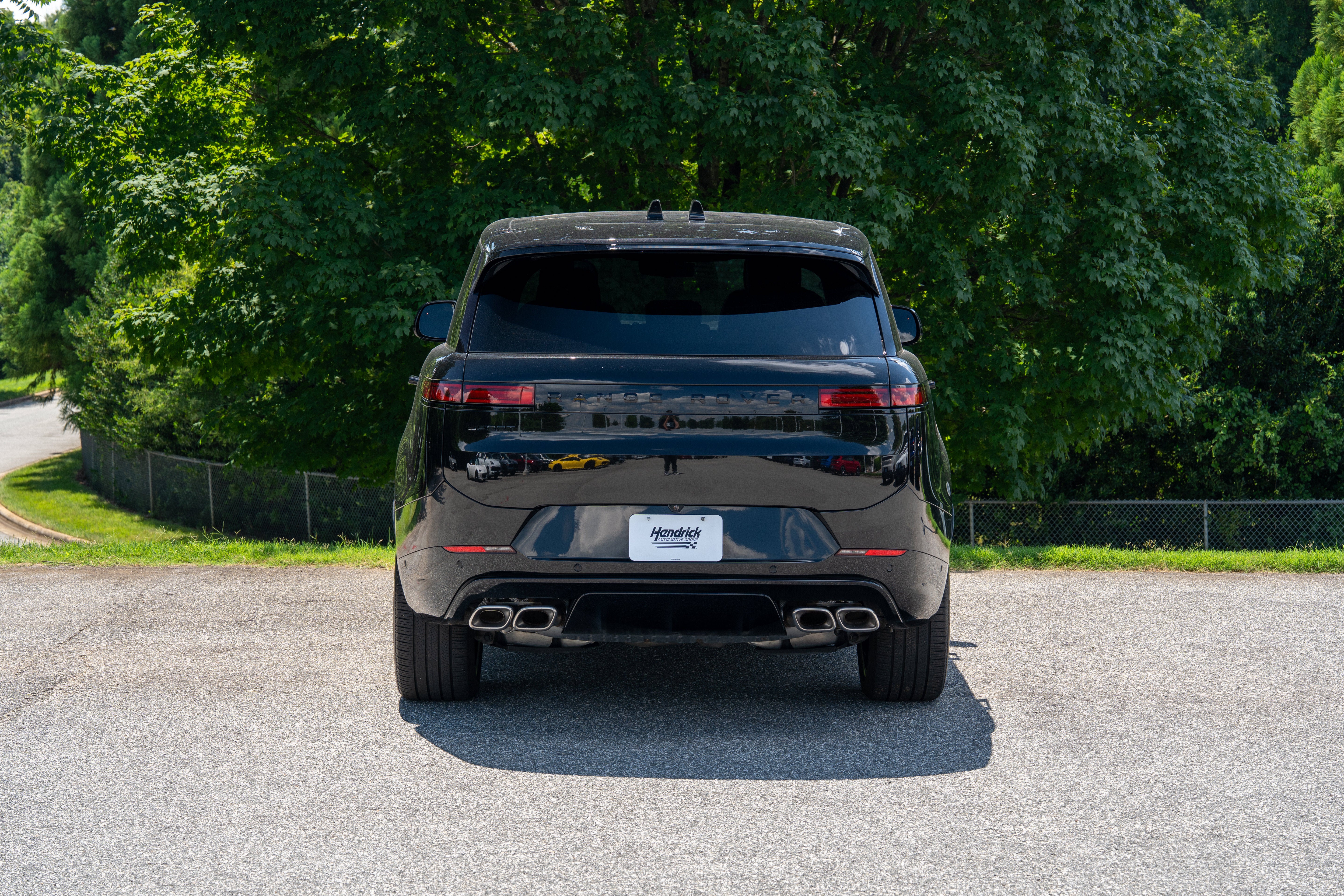 Used 2025 Santorini Black Metallic Land Rover Autobiography image 7