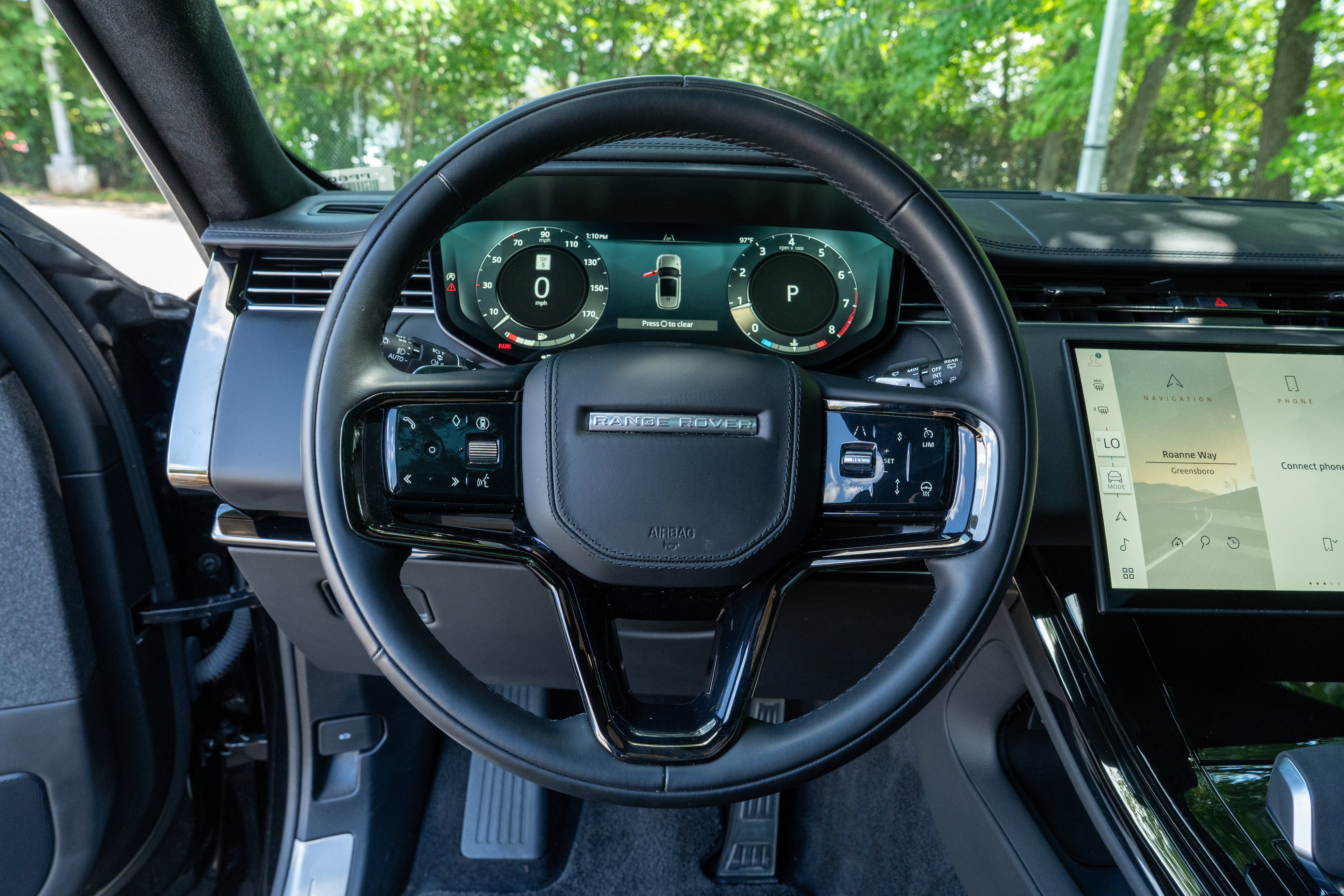Used 2025 Santorini Black Metallic Land Rover Autobiography image 16