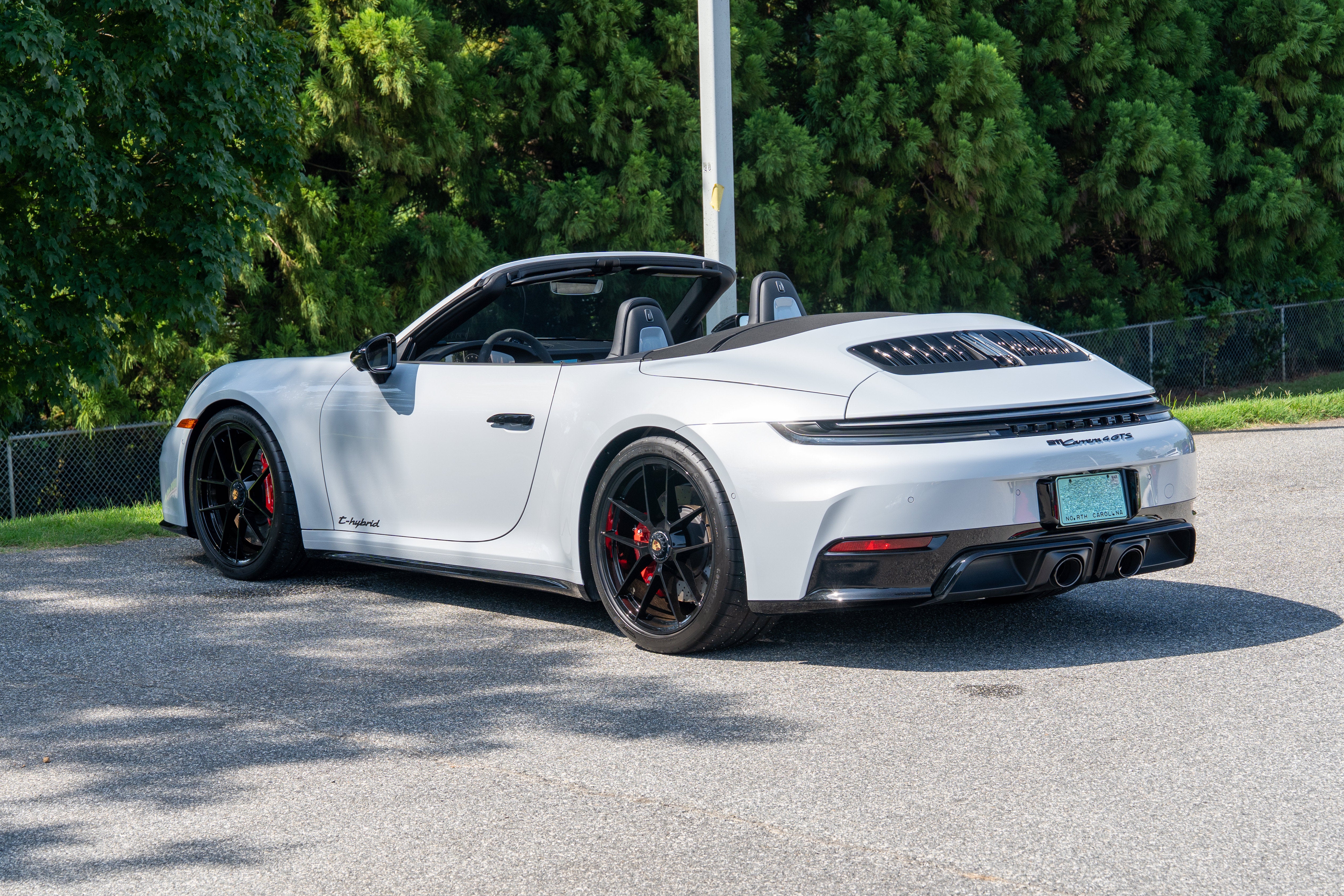 Used 2025 Ice Gray Metallic Porsche Carrera 4 GTS Cabriolet image 3