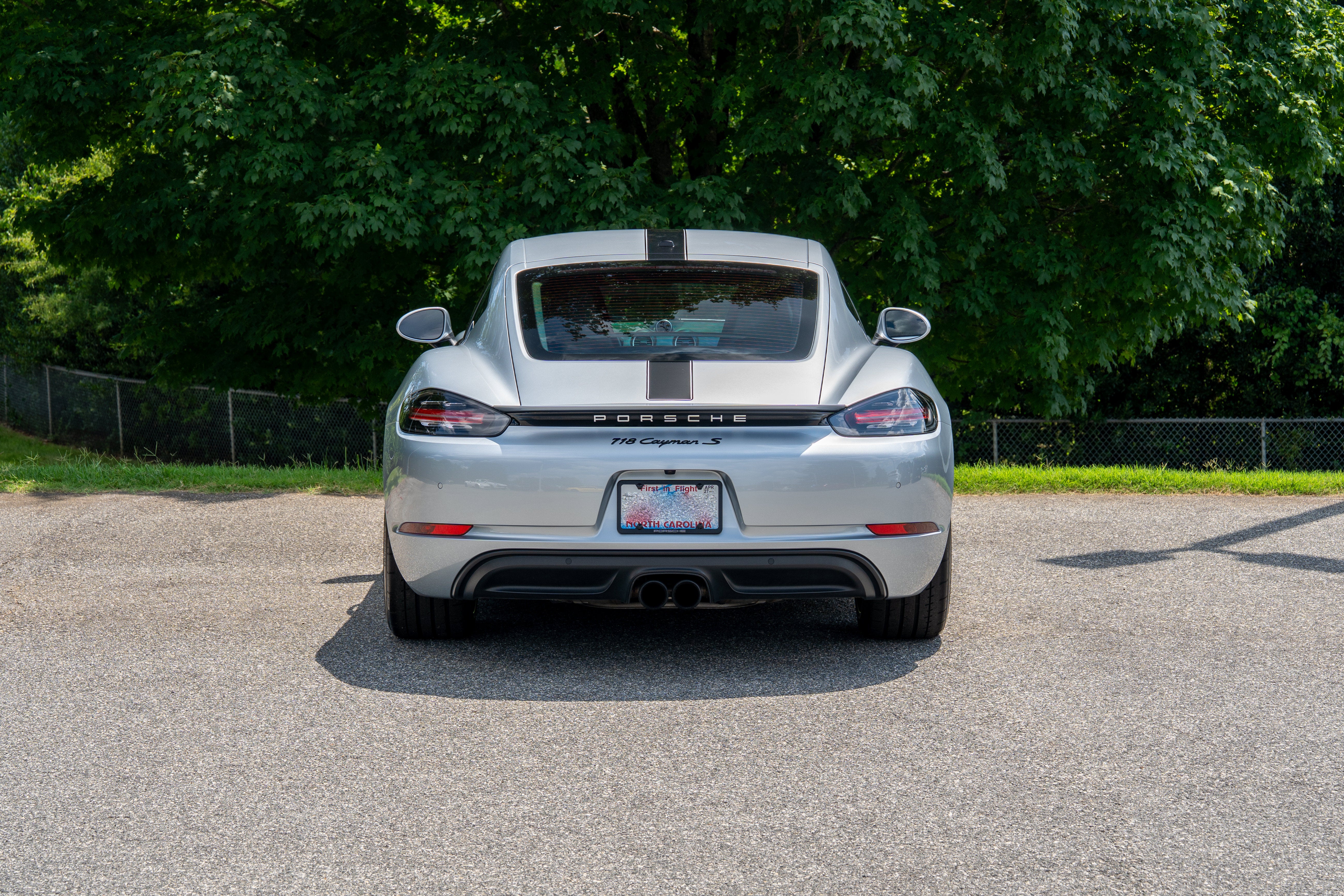 Used 2018 Rhodium Silver Metallic Porsche S image 6