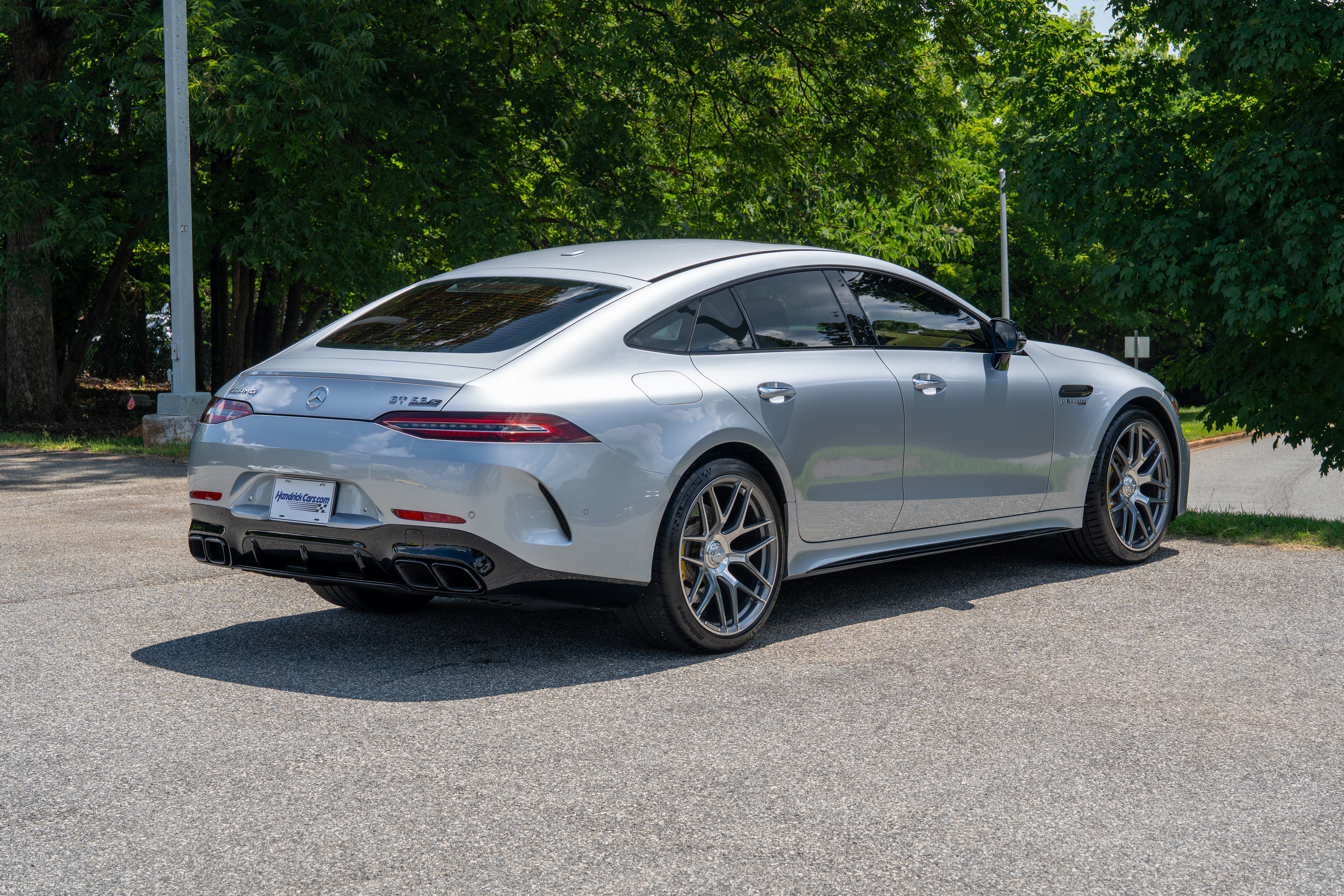 Used 2021 Cirrus Silver Metallic Mercedes-Benz 63 S image 8