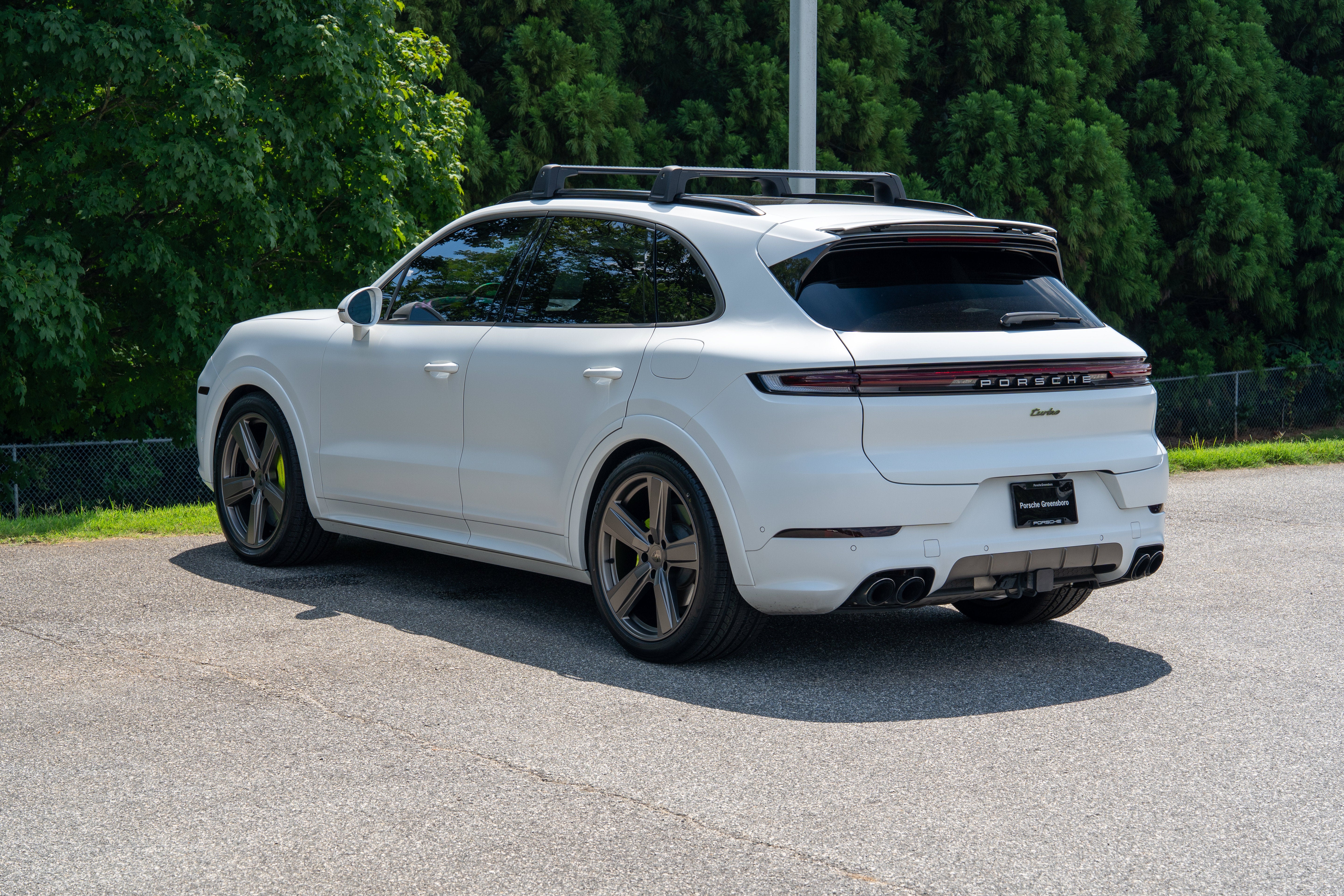 Used 2025 Carrara White Metallic Porsche Turbo E-Hybrid image 3