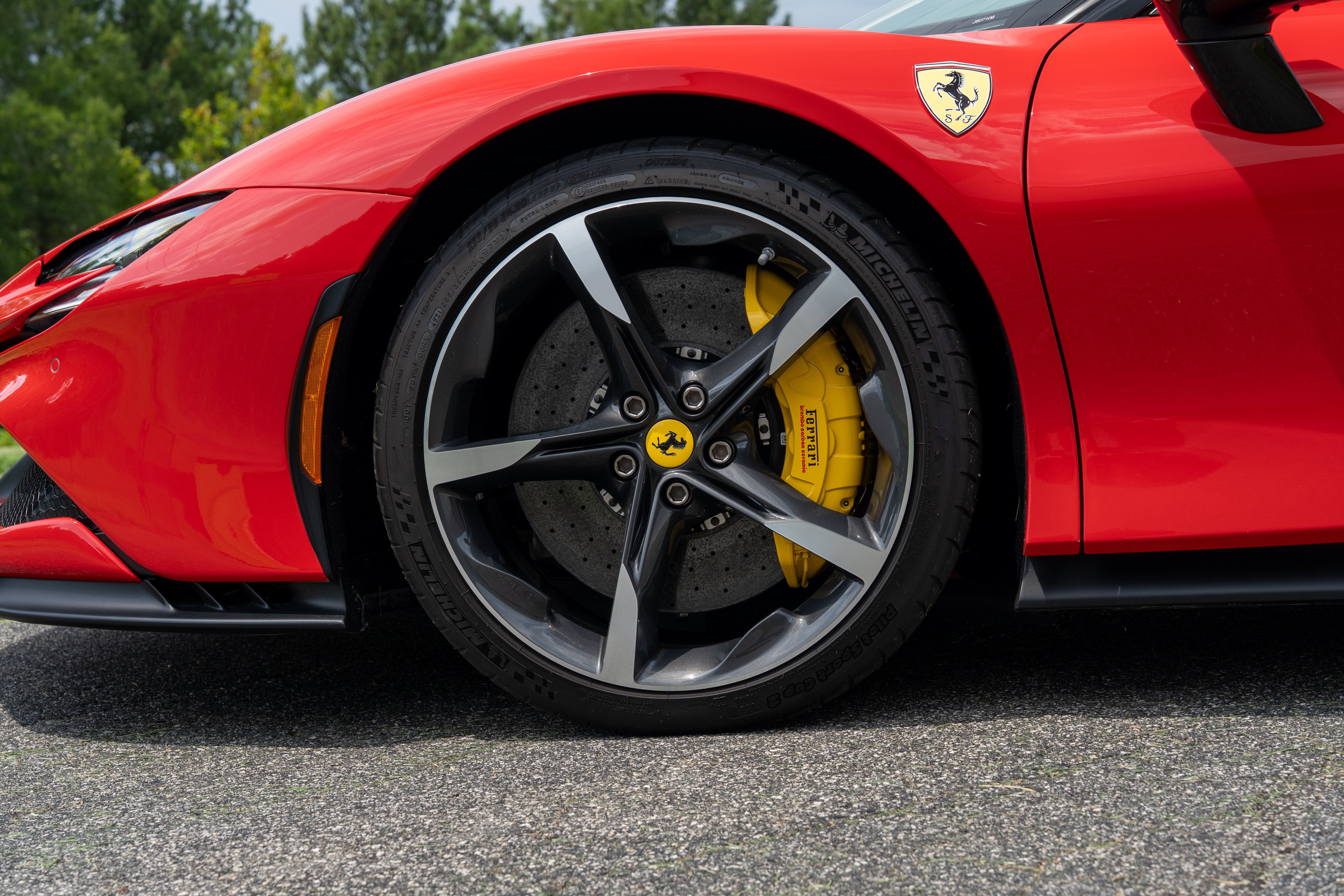 Certified Used 2022 Rosso Corsa Ferrari  image 9