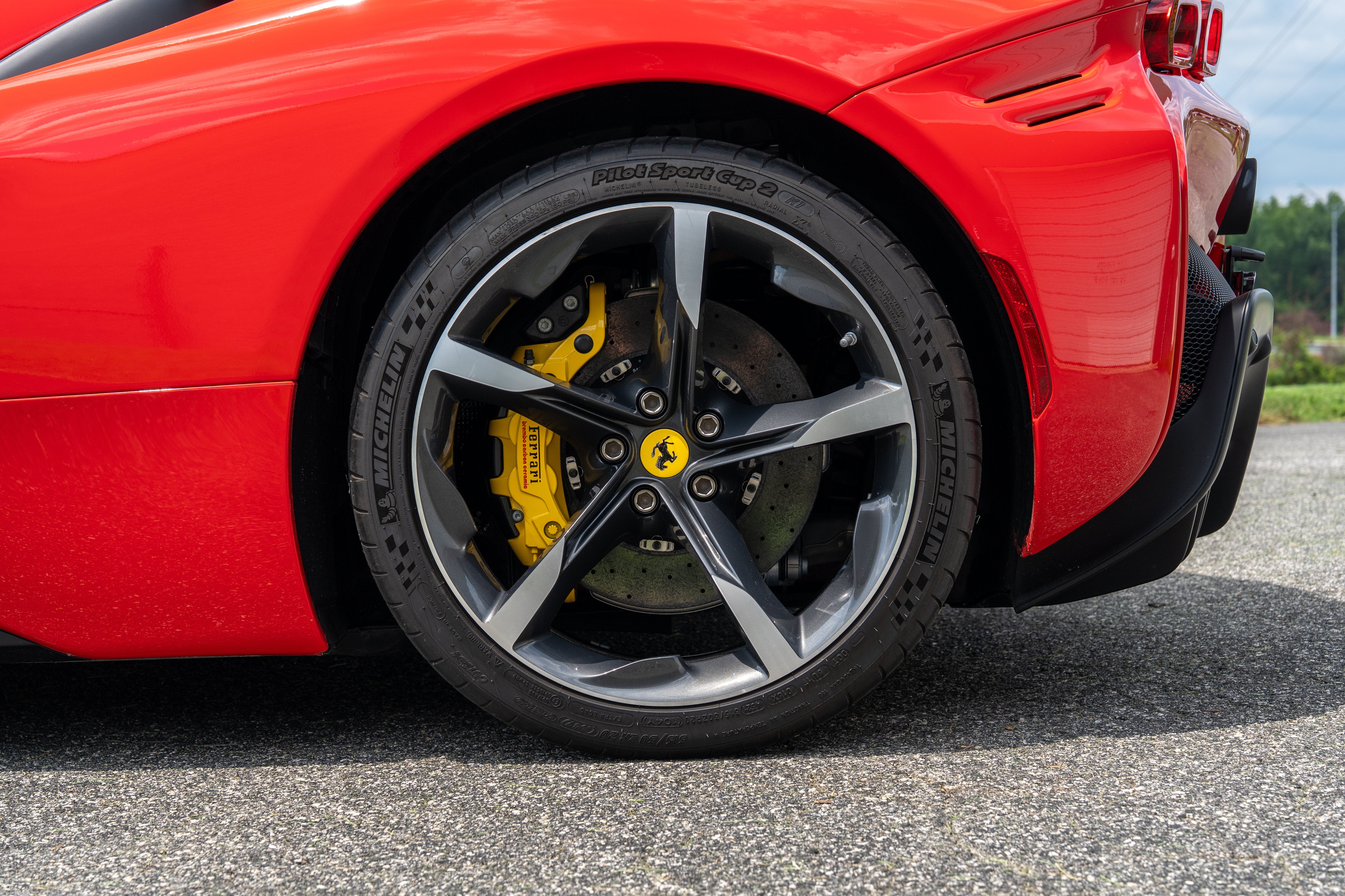 Certified Used 2022 Rosso Corsa Ferrari  image 10
