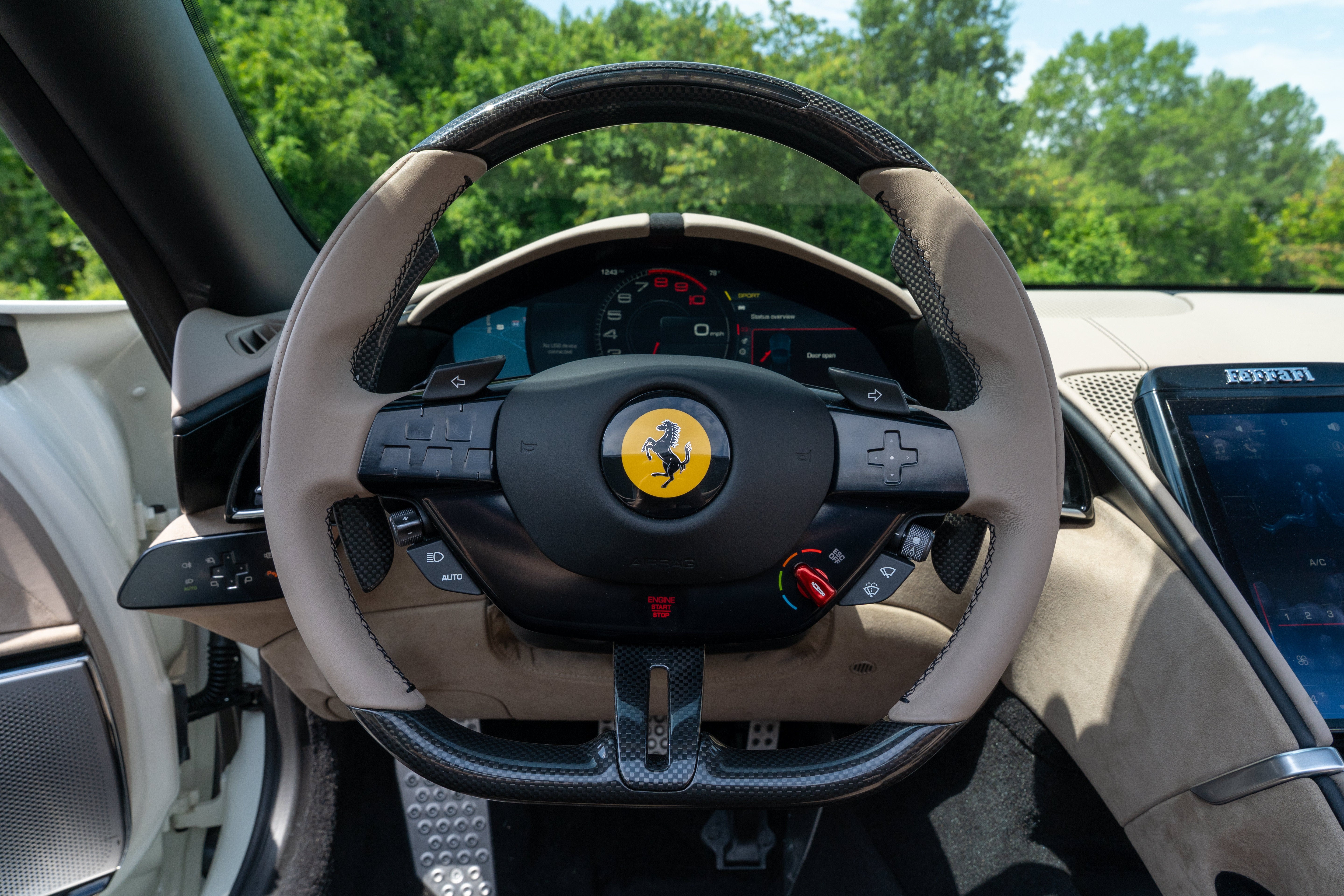 Certified Used 2024 Bianco Avus Ferrari  image 35