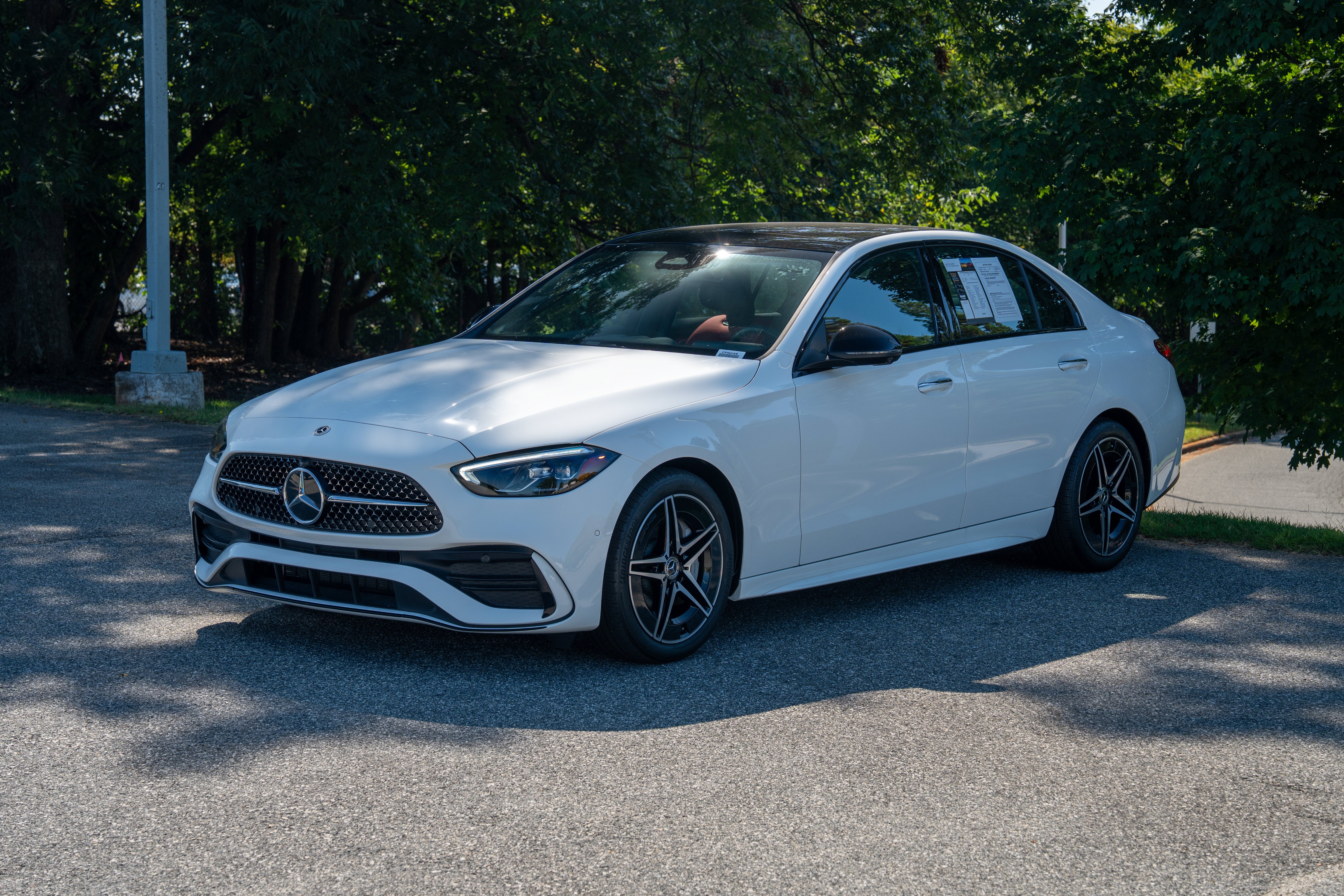 Used 2024 Polar White Mercedes-Benz C 300 image 3