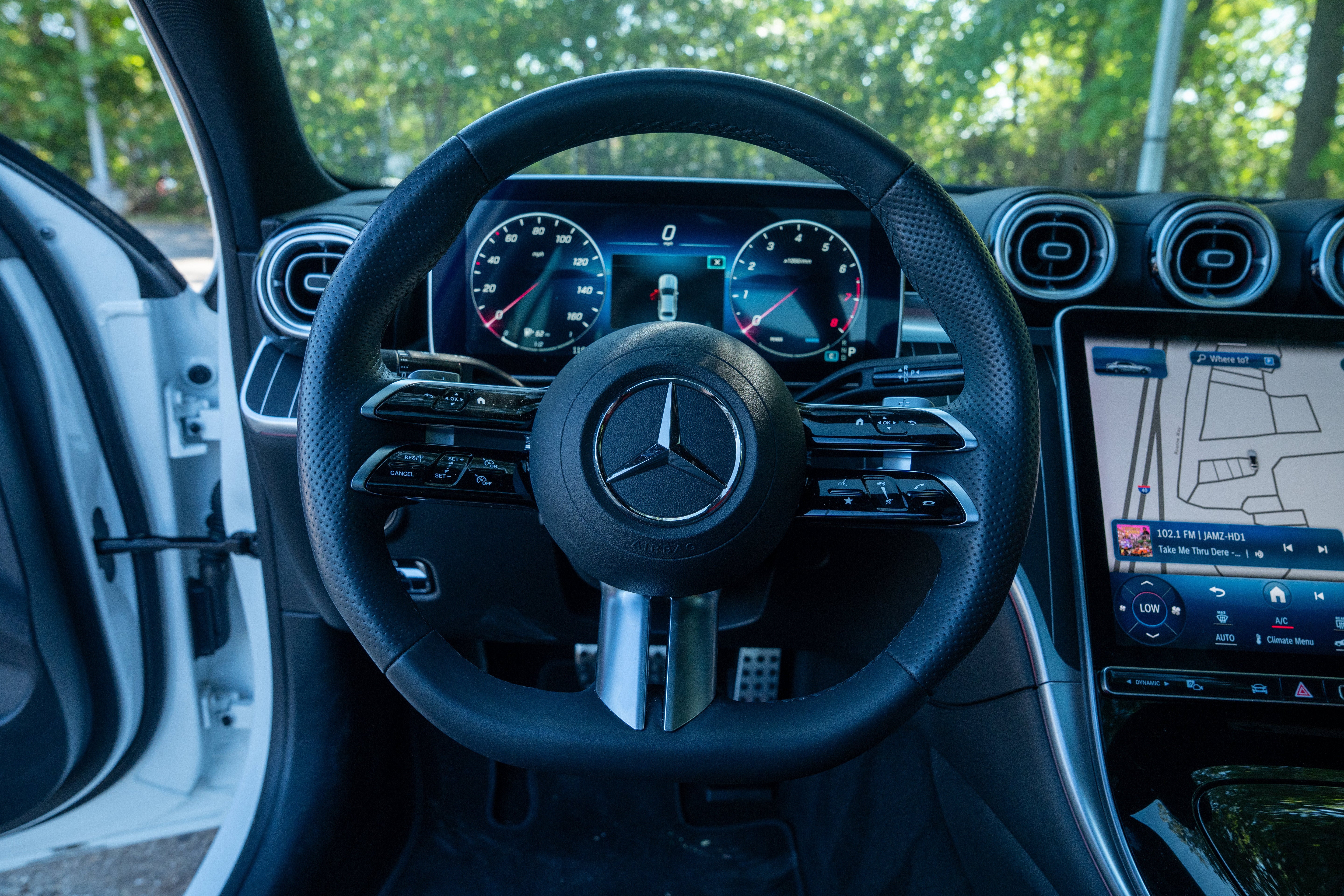 Used 2024 Polar White Mercedes-Benz C 300 image 16