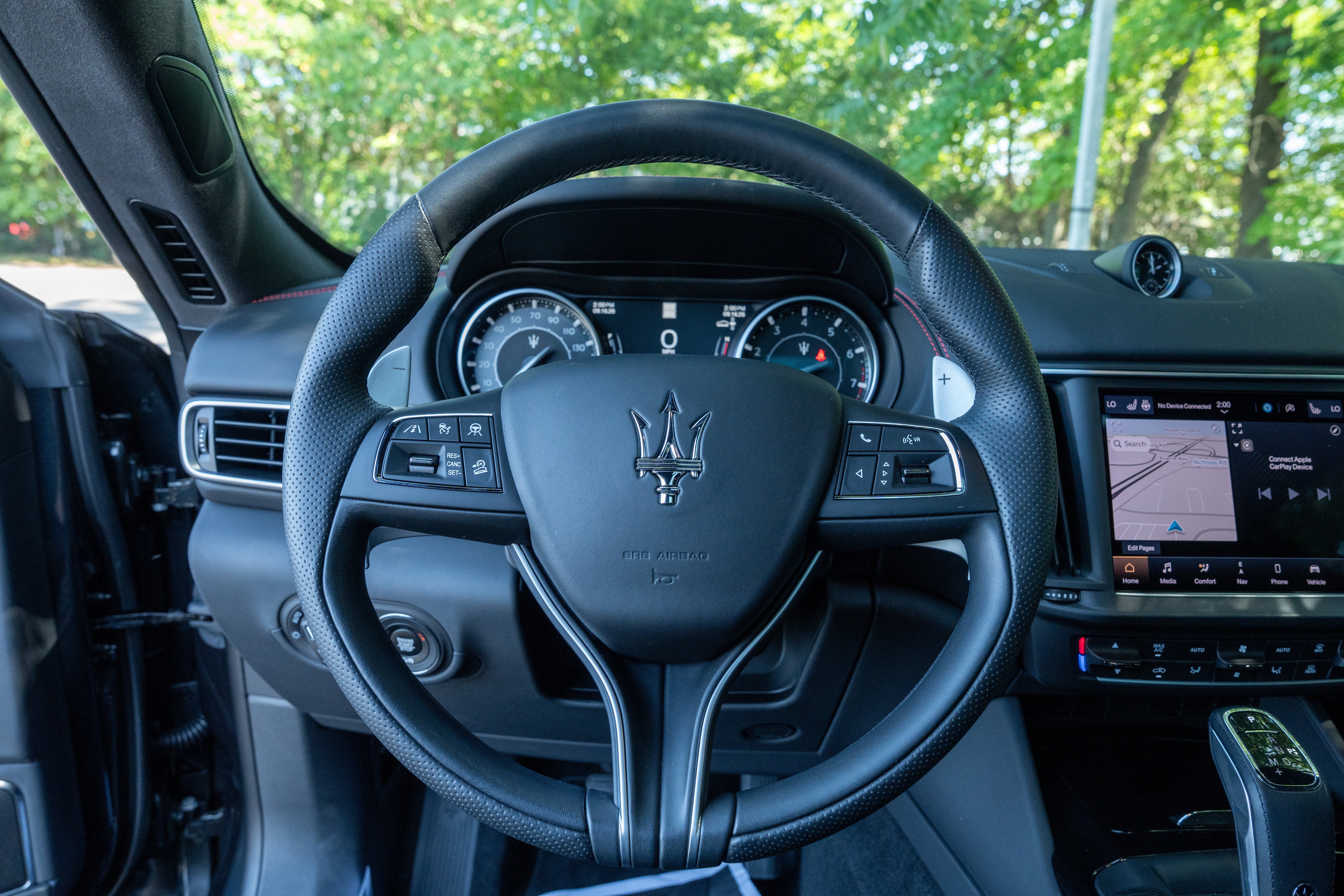 Used 2024 Nero Assoluto Metallic Maserati Modena Ultima image 15
